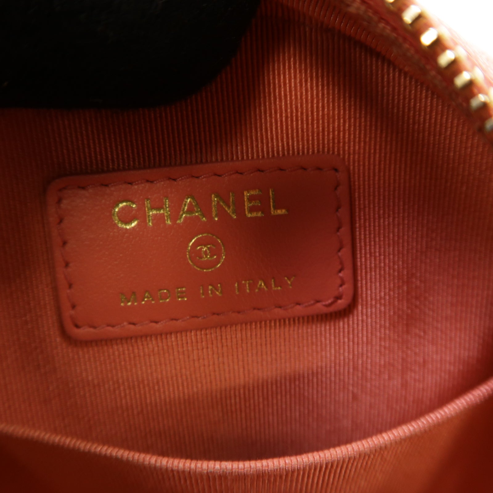 CHANEL 【激減優惠】菱格Caviar皮革Chain Shoulder Bag金扣鏈帶肩背袋粉紅色