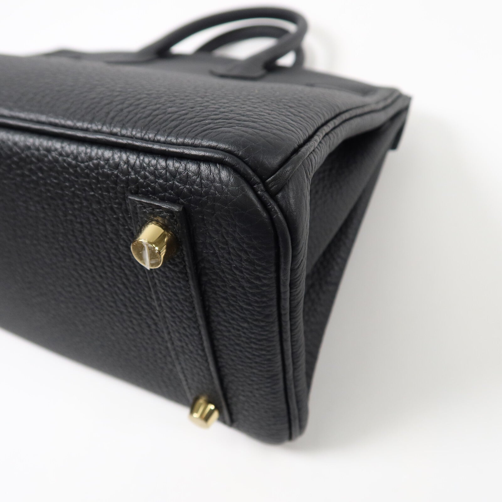 HERMES Togo皮革Birkin 25手挽袋Noir