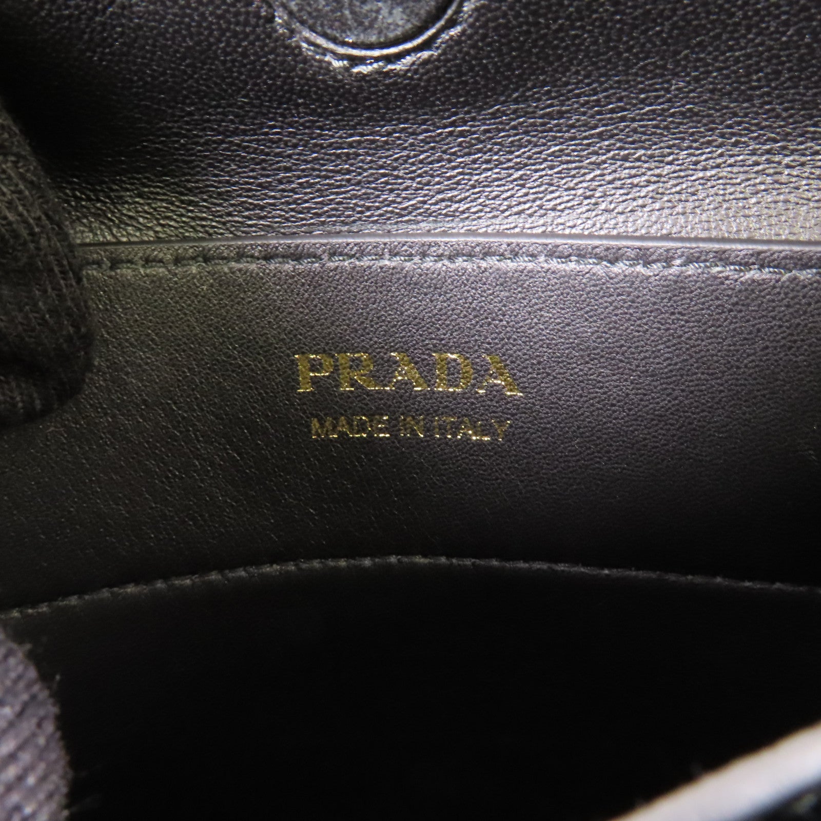 PRADA 牛皮皮革2 Way Bag金扣手挽肩背兩用袋