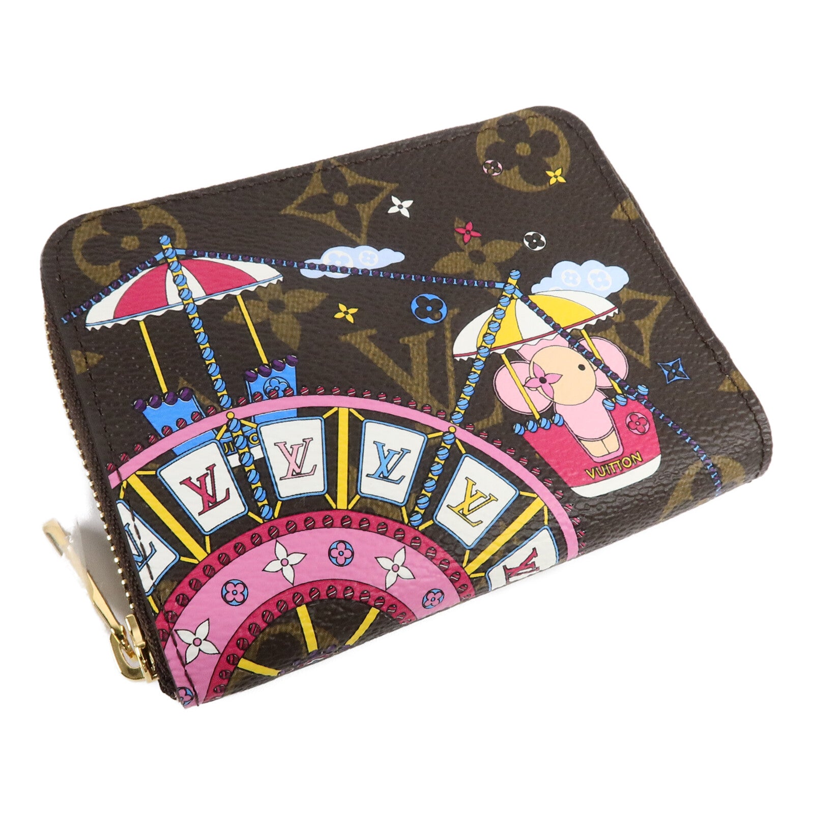LOUIS VUITTON Monogram Vivienne Zippy Coin Purse錢包