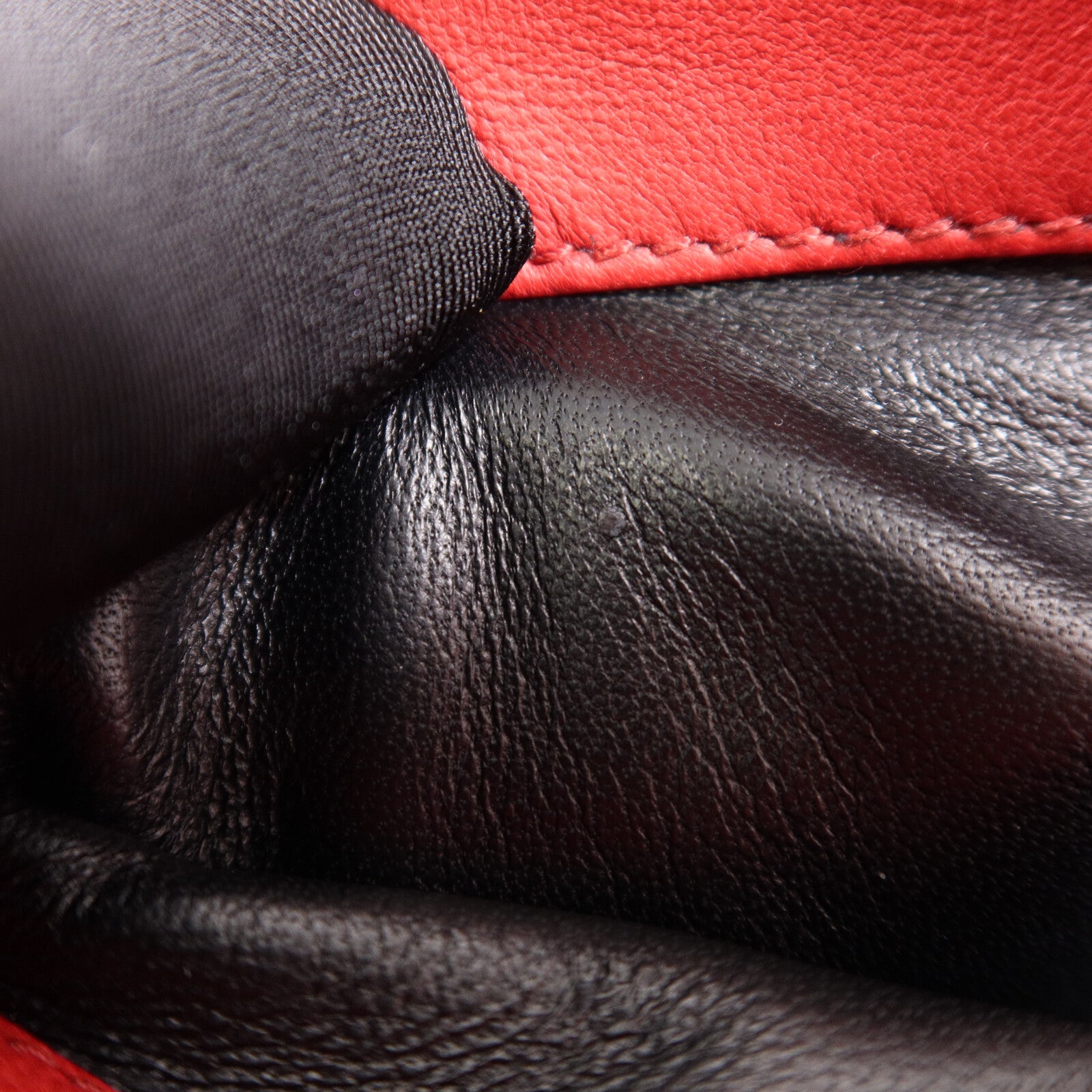 PRADA 羊皮皮革Chain Shoulder鏈帶手挽袋