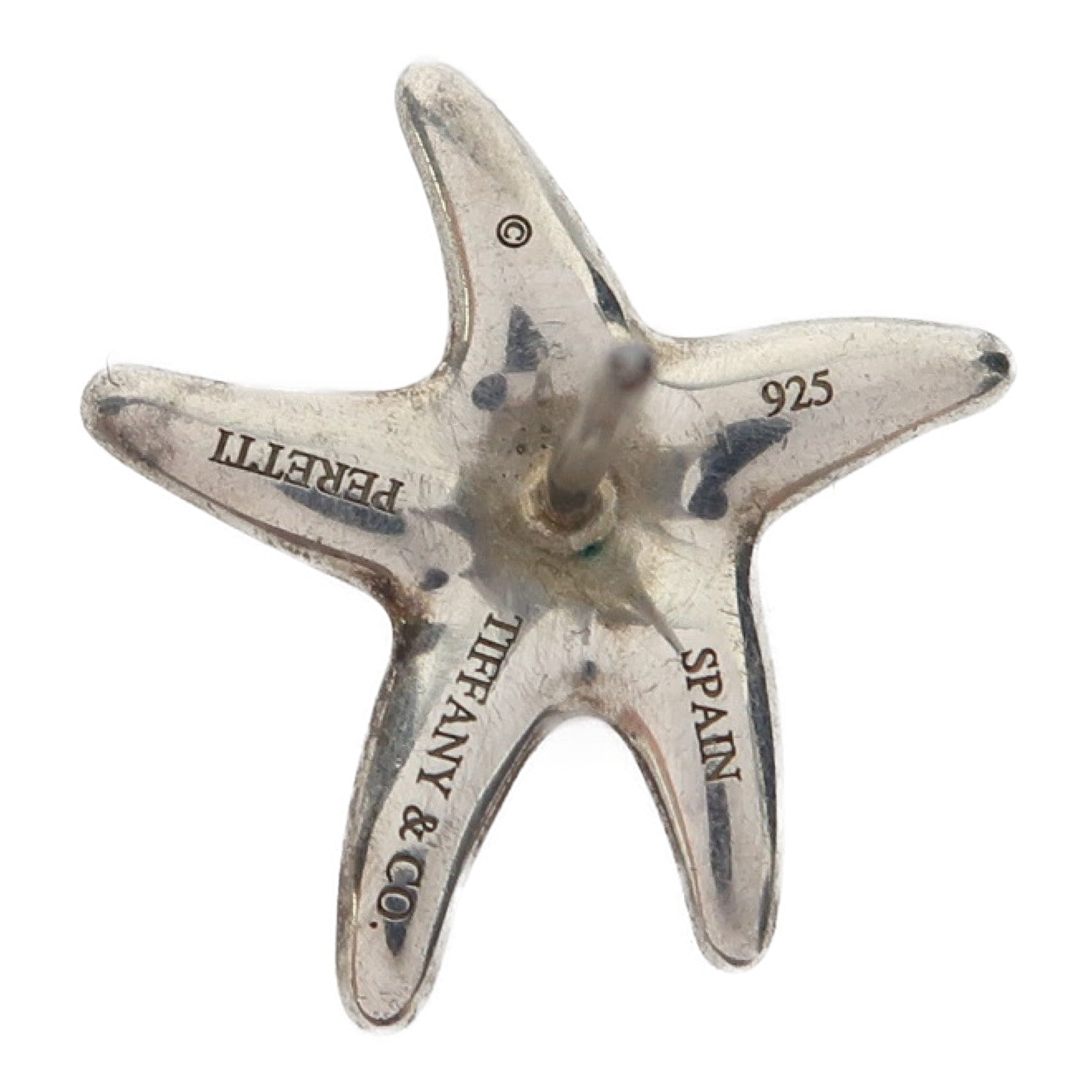 TIFFANY＆CO 925純銀Star Earrings耳環