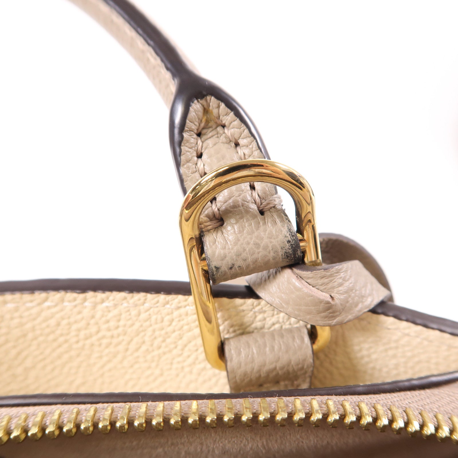 LOUIS VUITTON Monogram Empreinte Petit Palais金扣手挽肩背兩用袋