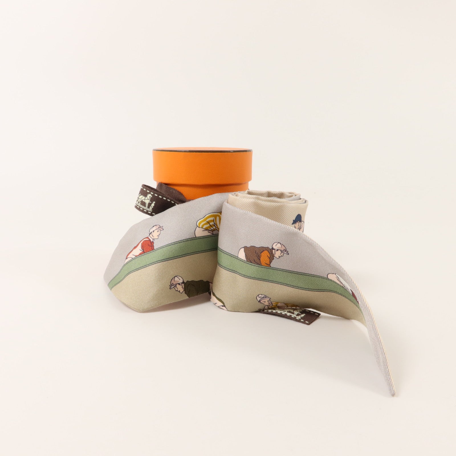 HERMES 絲質Twilly絲巾