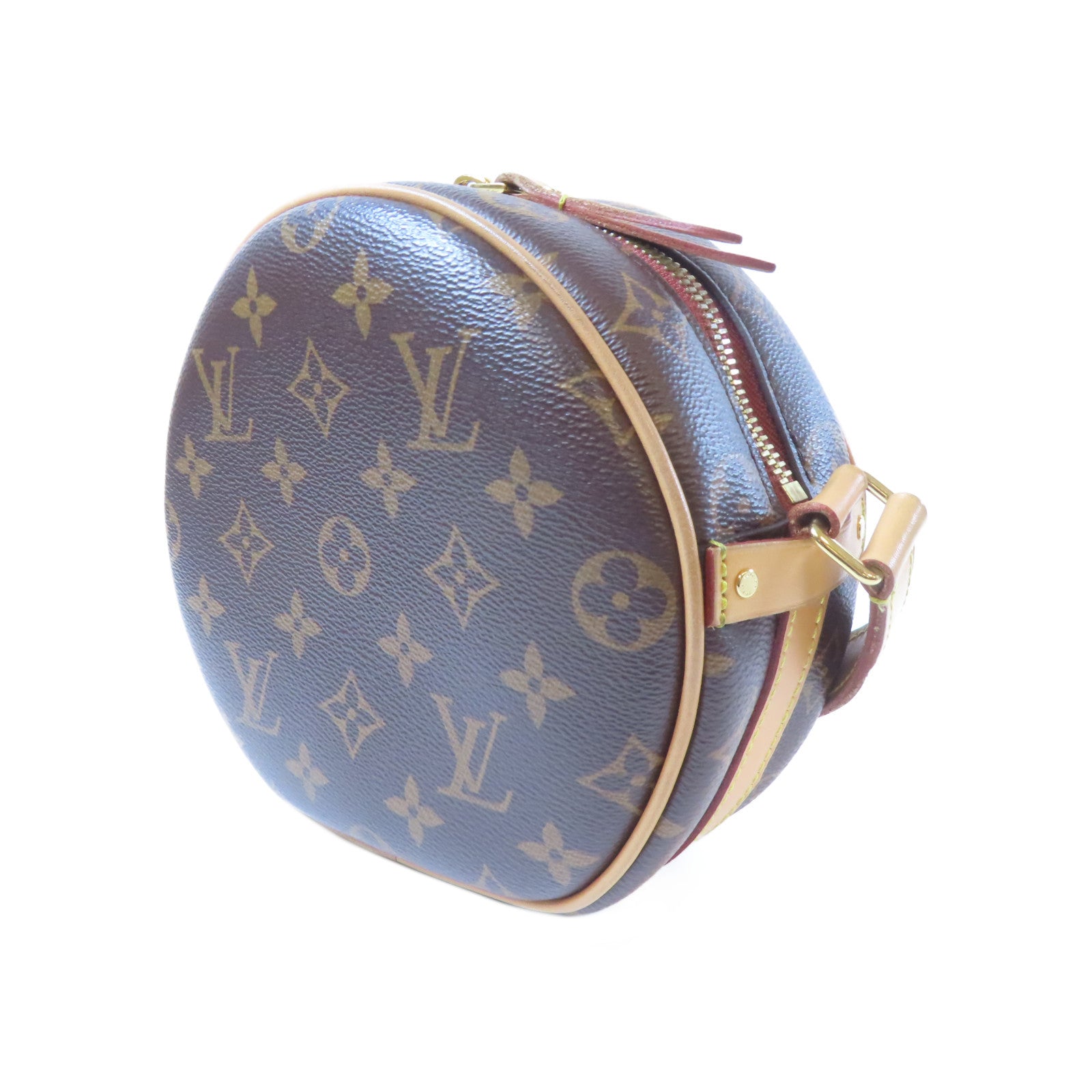 LOUIS VUITTON 【激減優惠】Monogram Botie Chapean Soulpe PM金扣肩背袋啡色