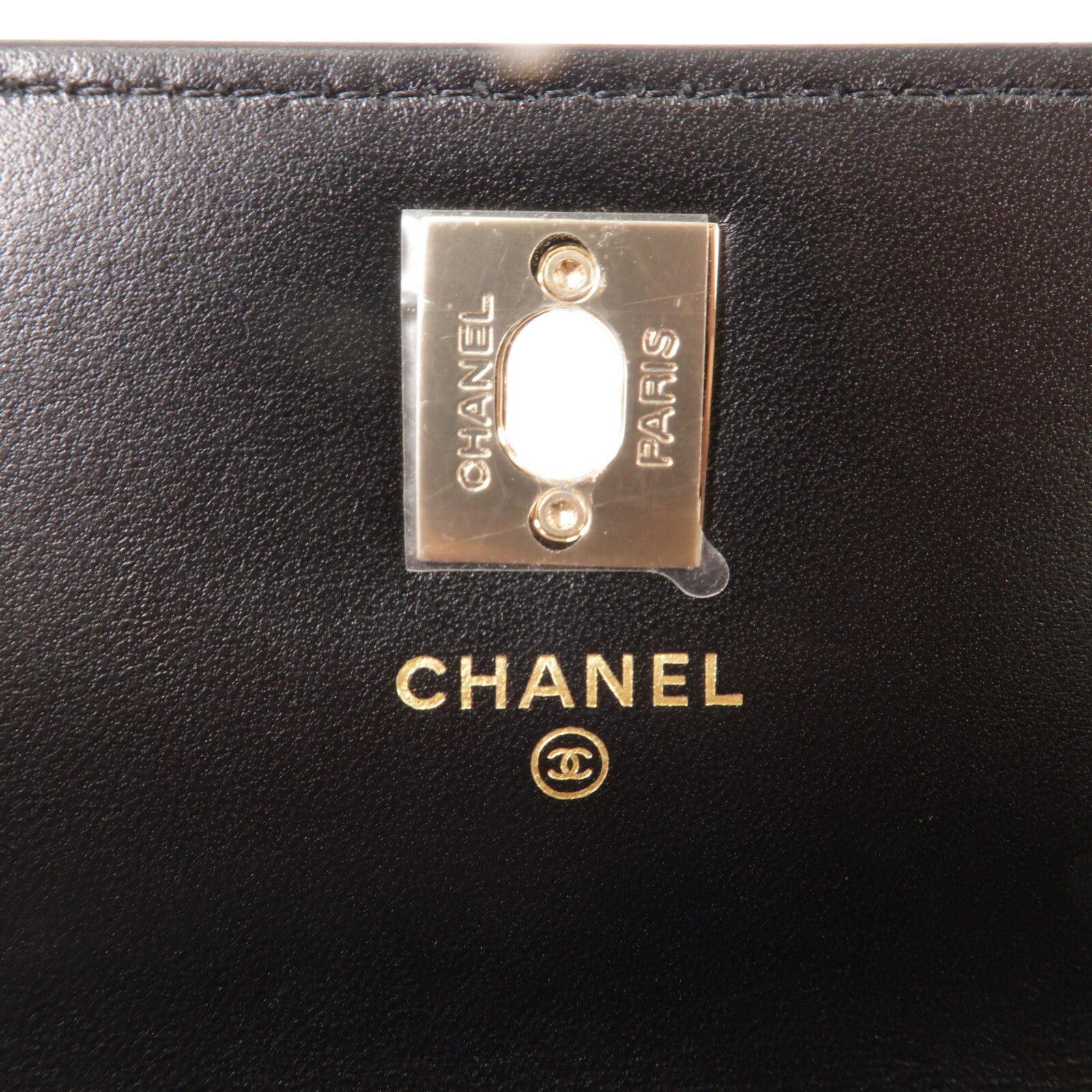CHANEL 羊皮皮革Chain Shoulder鏈帶肩背袋