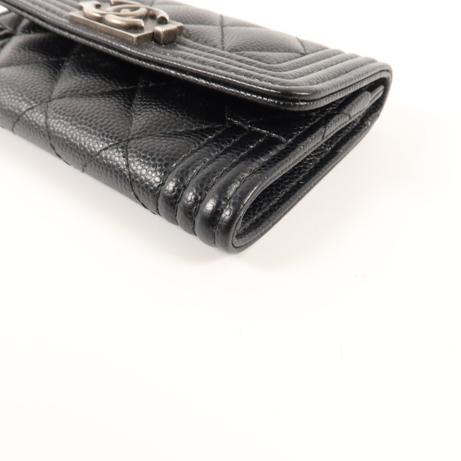 CHANEL 牛皮皮革Boy Card Case卡片套
