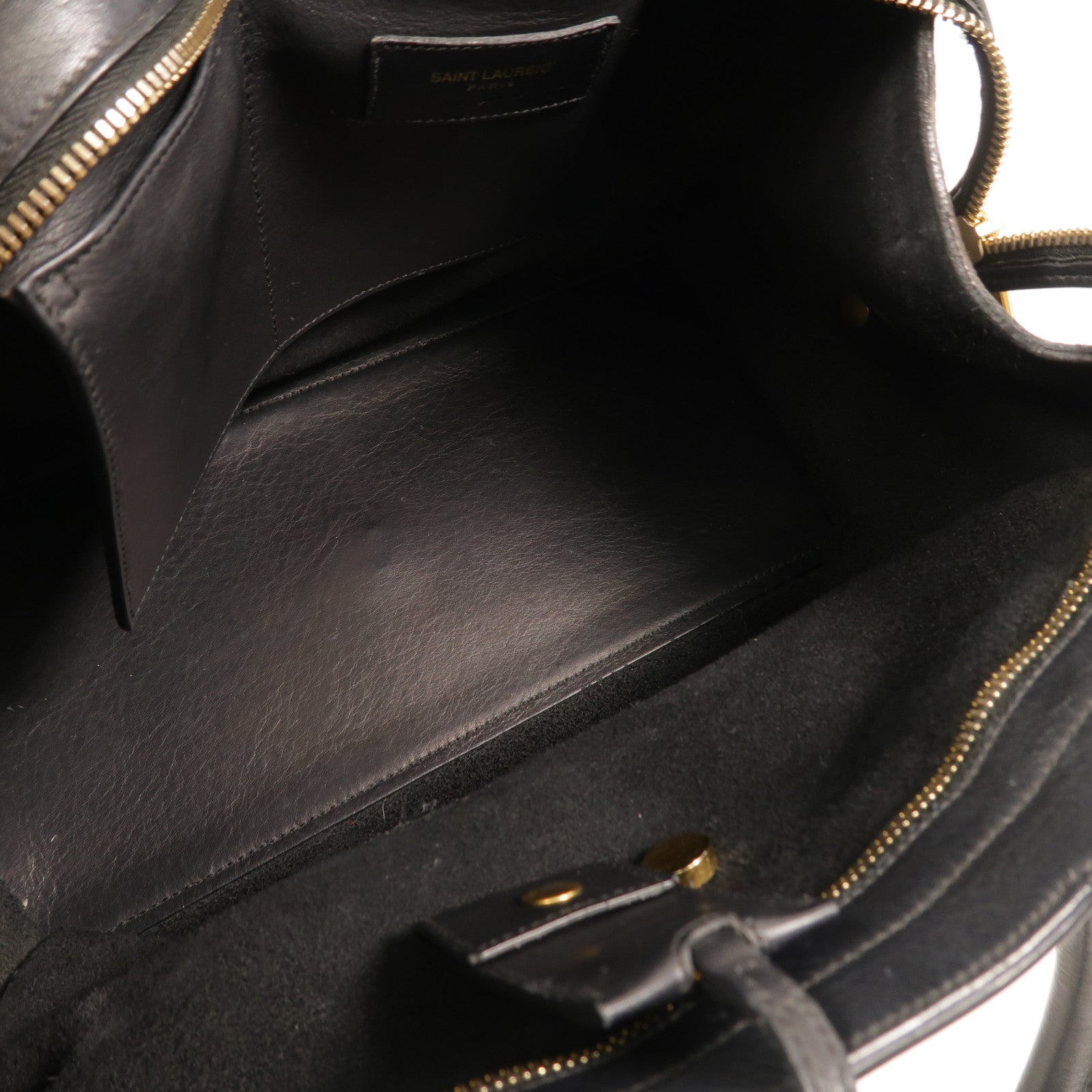 SAINT LAURENT 牛皮皮革Y Cabas手挽肩背兩用袋
