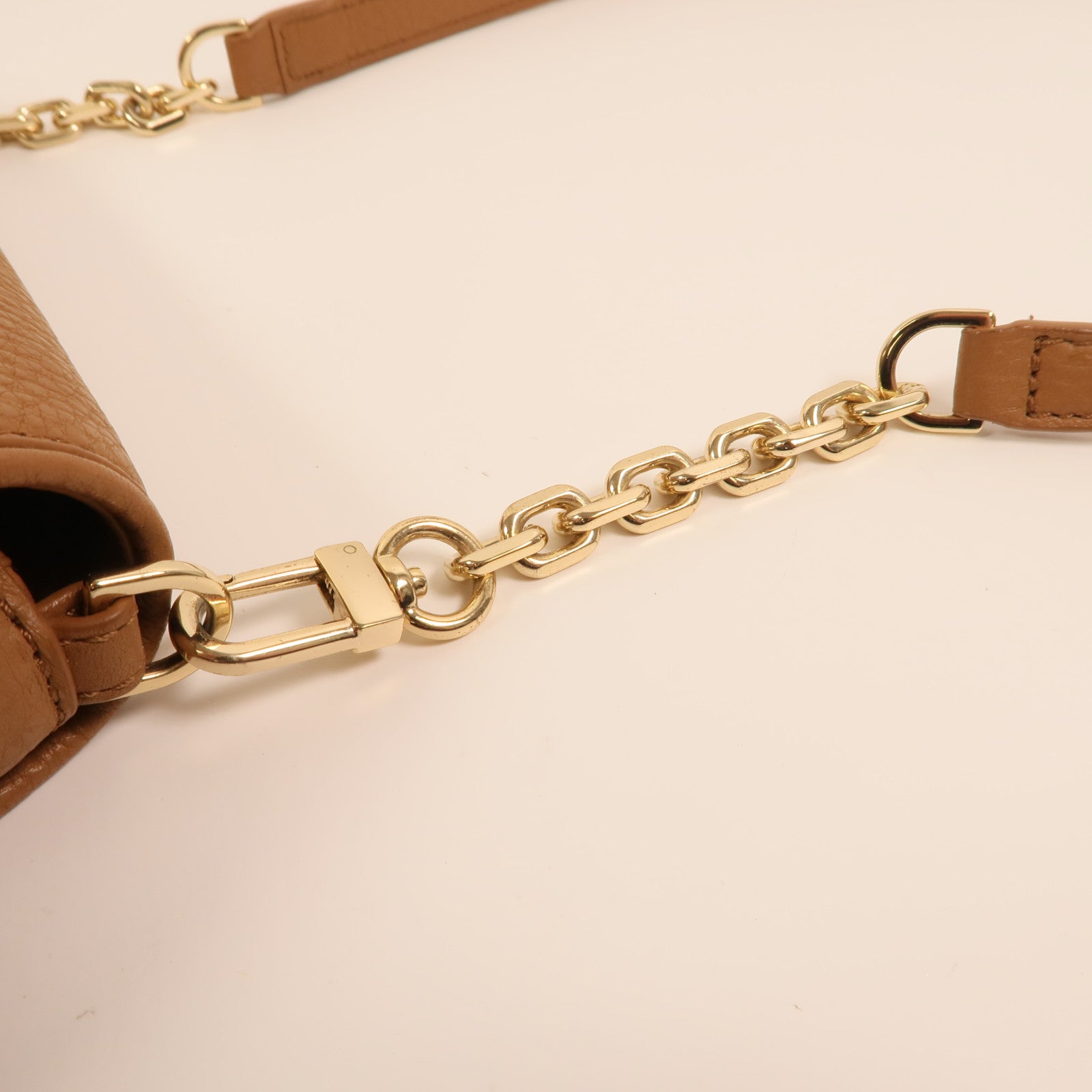 Tory Burch 牛皮皮革Shoulder Bag金扣肩背袋