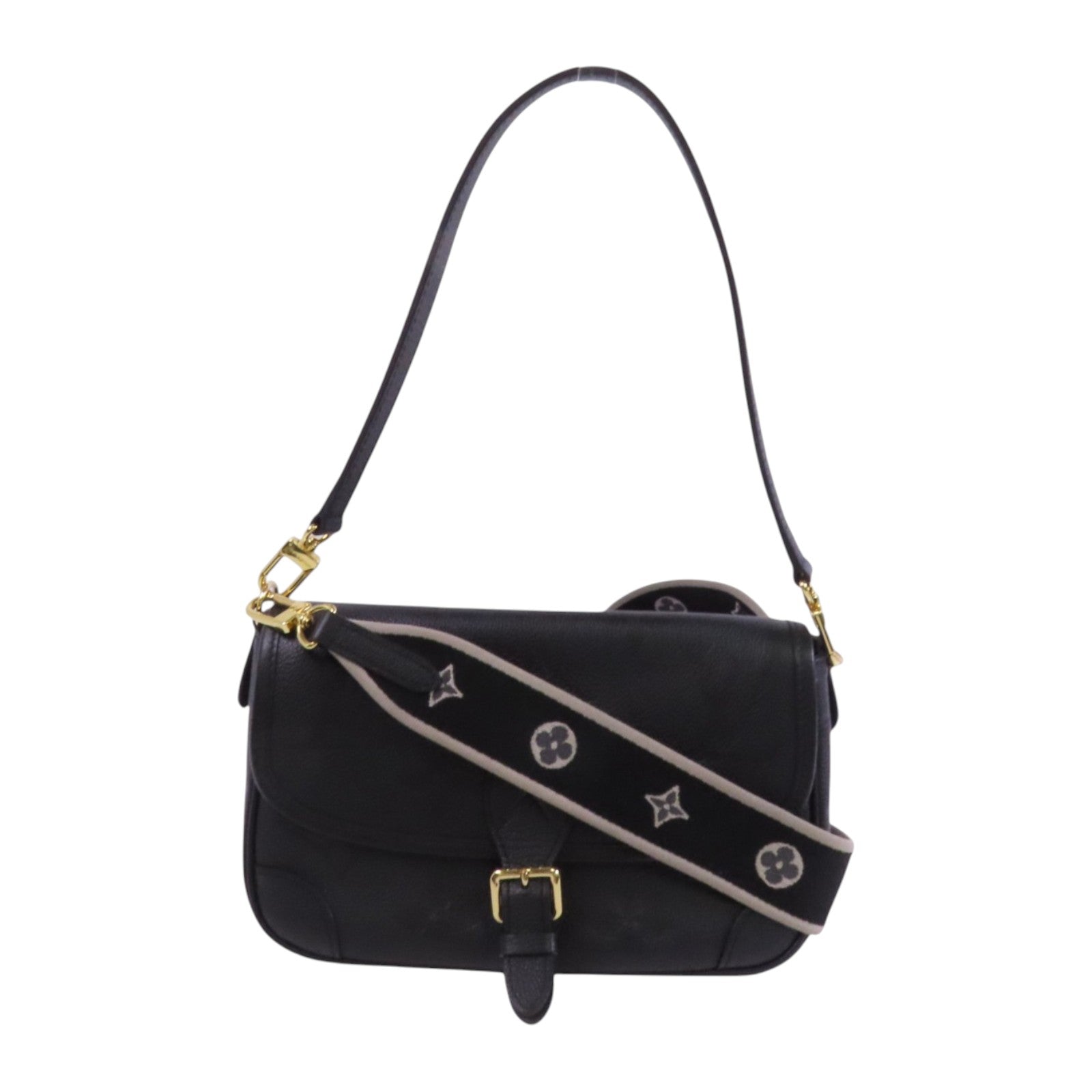 LOUIS VUITTON Monogram Empreinte Diane金扣手挽肩背兩用袋
