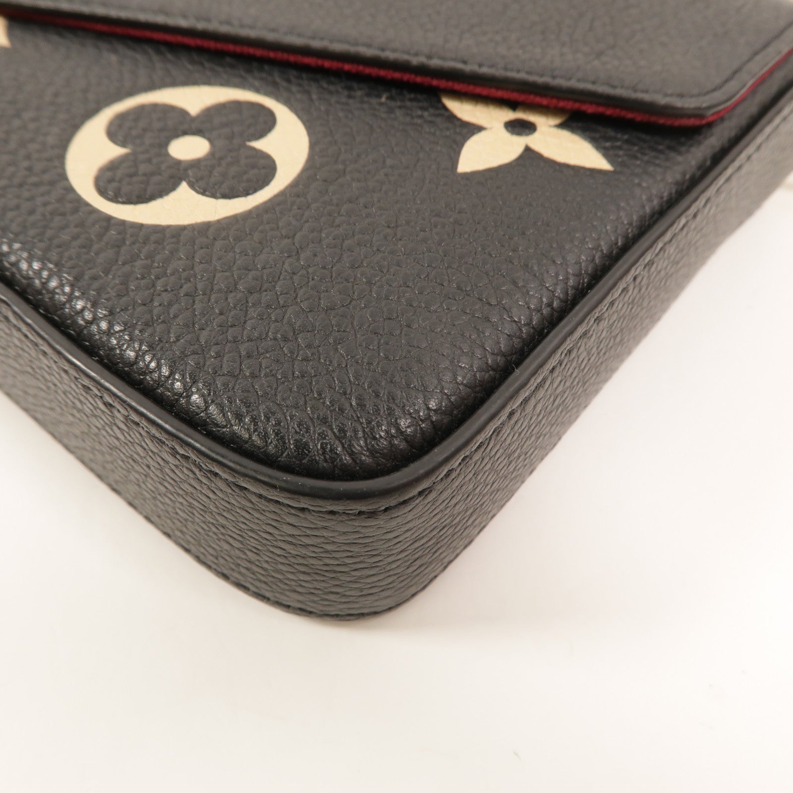 LOUIS VUITTON Monogram Empreinte Pochette Felicie鏈帶肩背袋