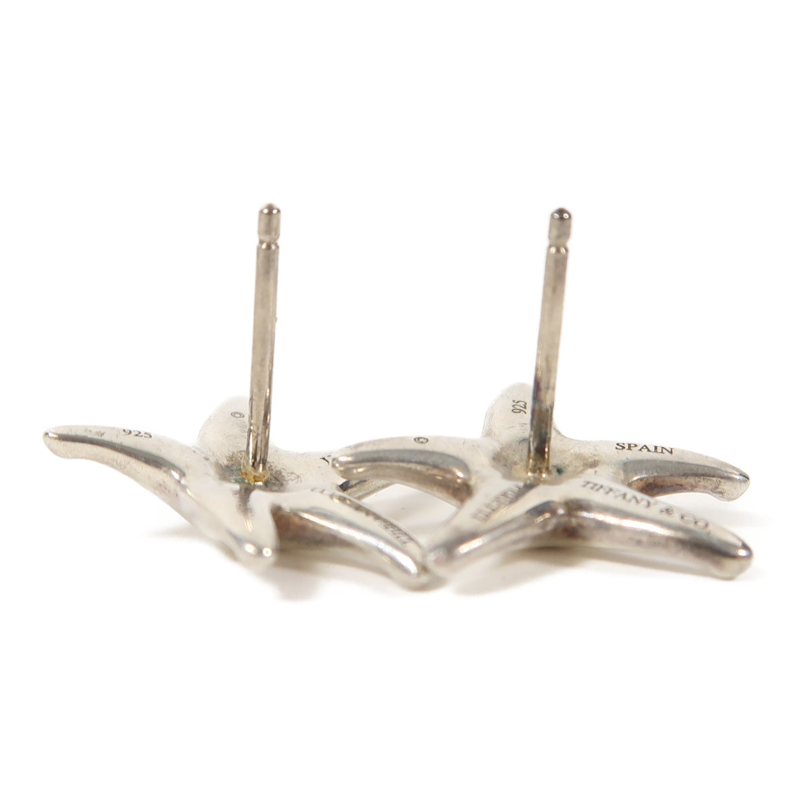 TIFFANY＆CO 925純銀Star Earrings耳環