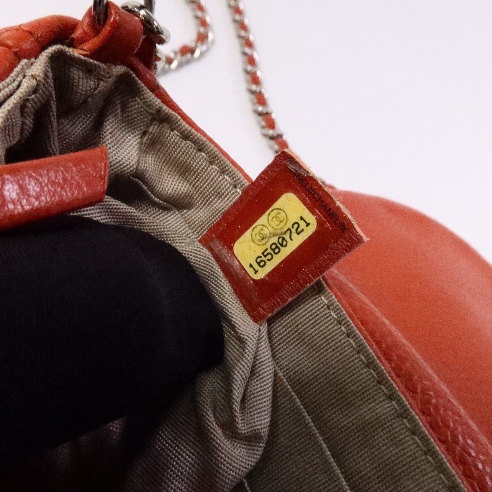 CHANEL 牛皮皮革Chain Shoulder肩背袋