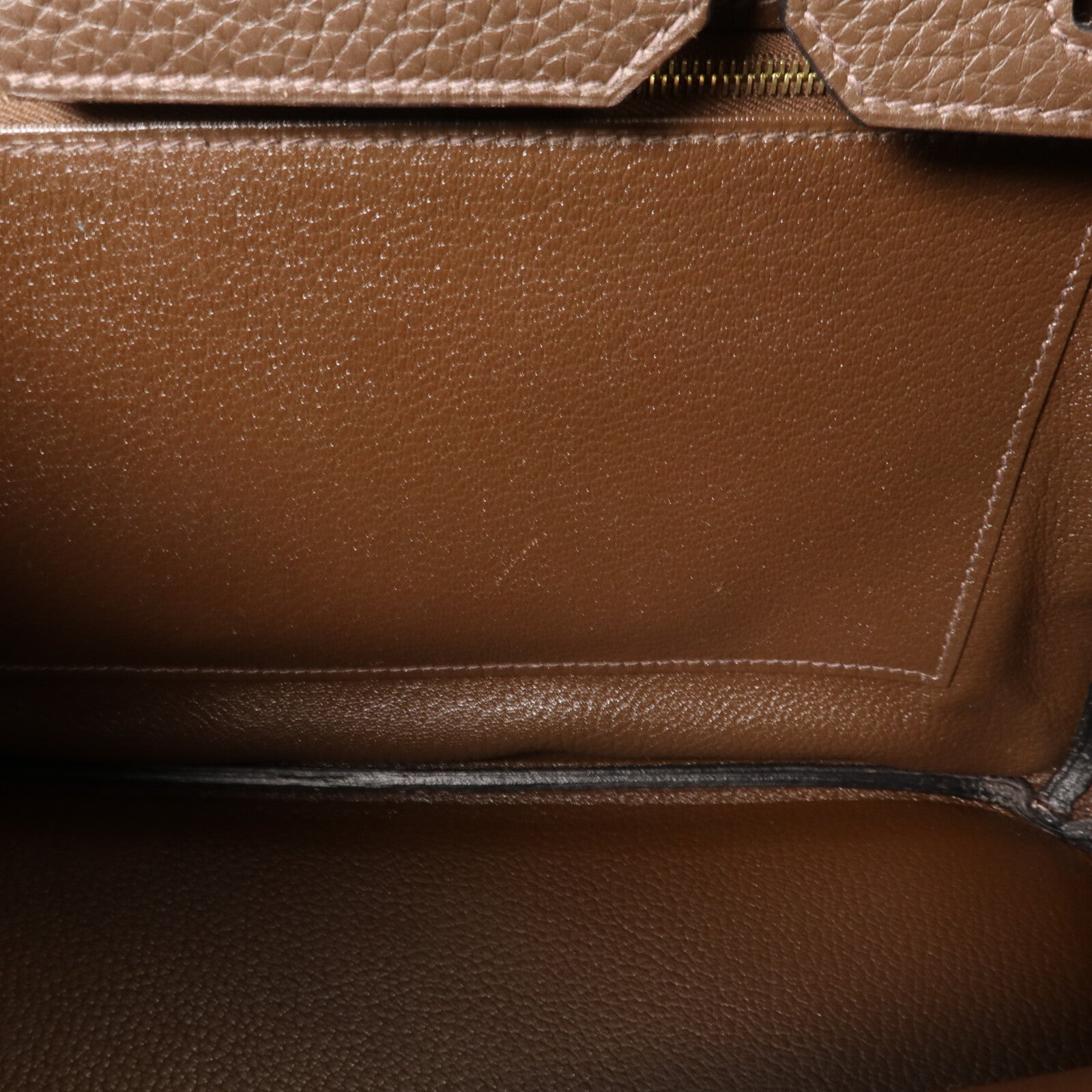 HERMES Togo皮革Birkin 30手挽袋Chocolat
