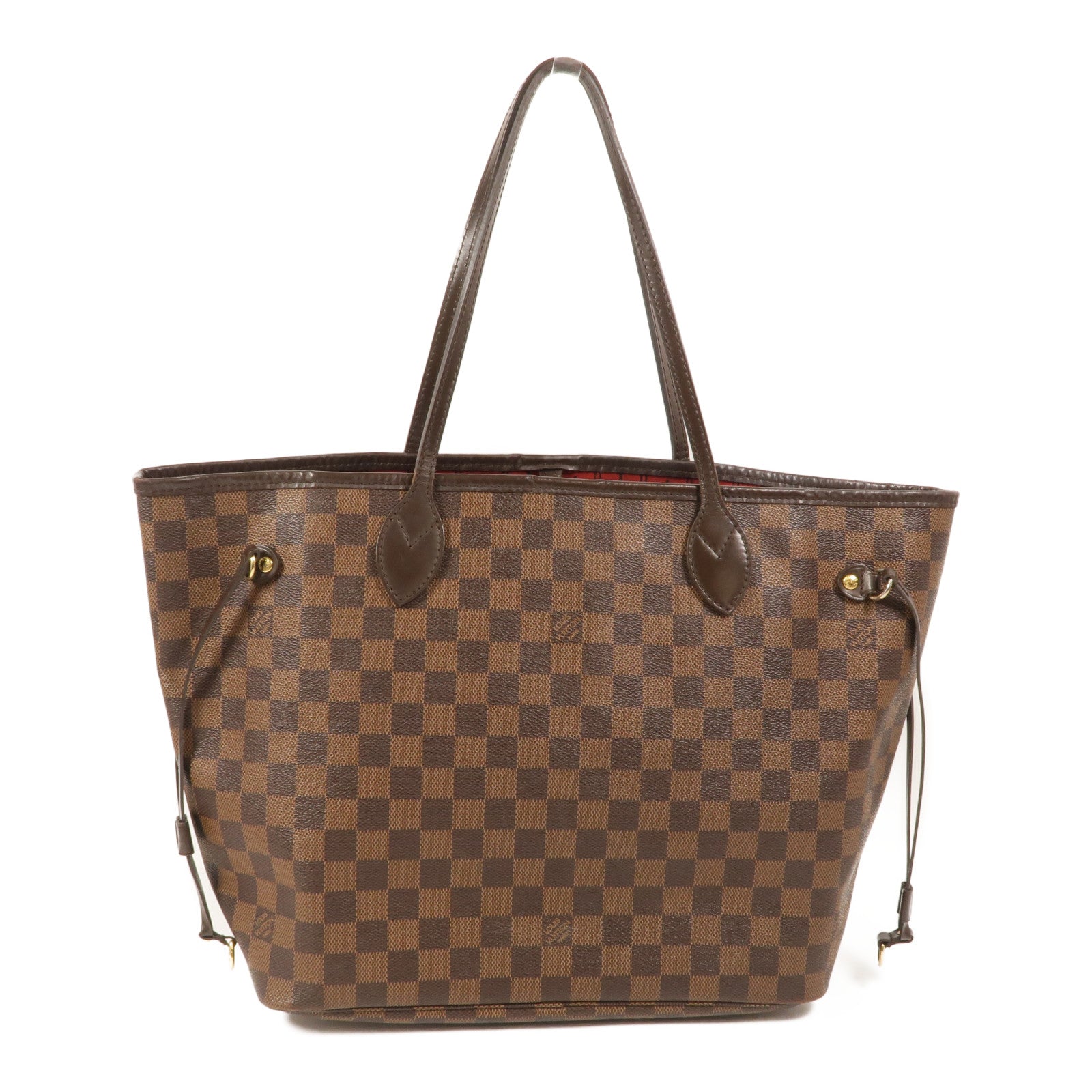 LOUIS VUITTON Damier Neverfull MM肩背袋