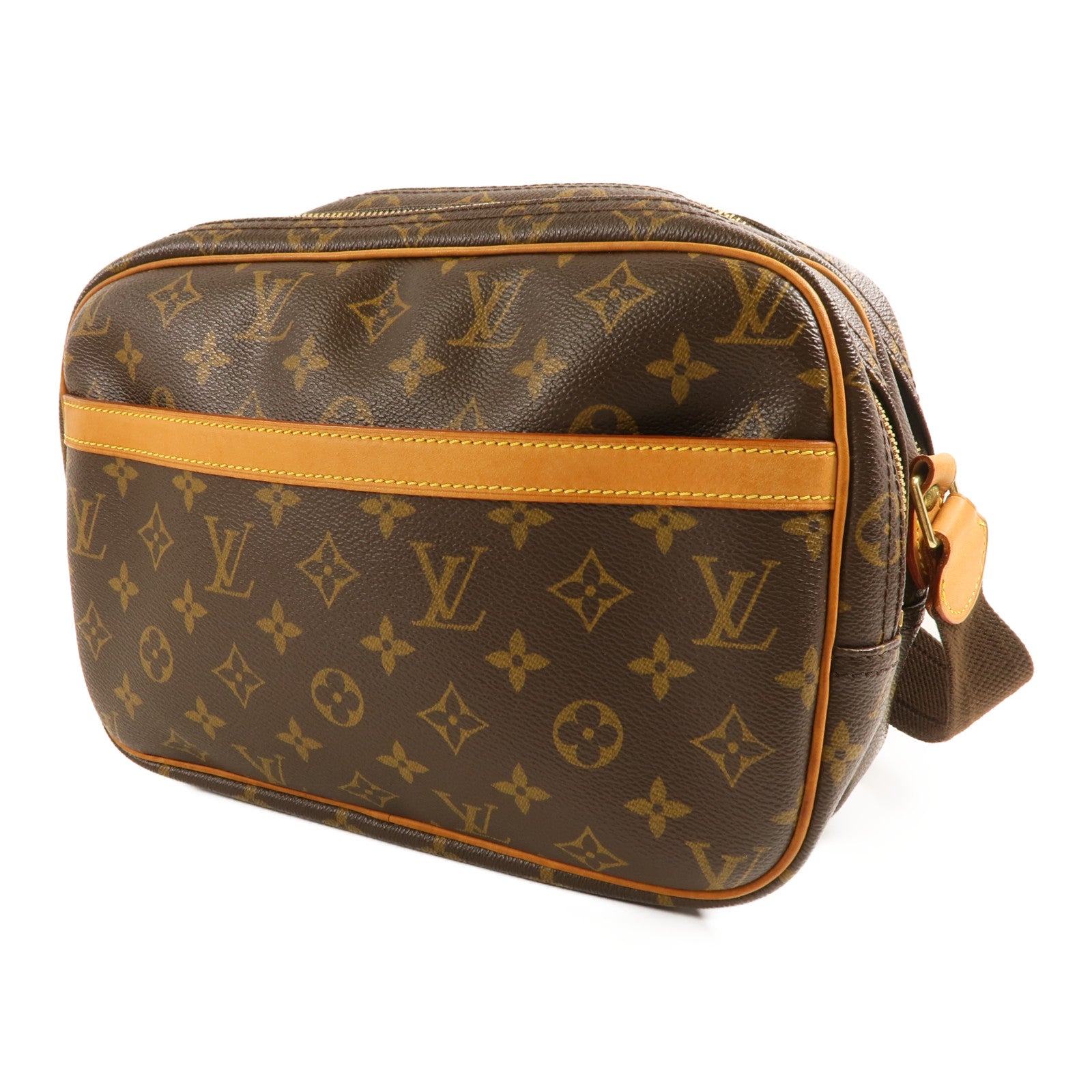 LOUIS VUITTON LV GHW Reporter PM Shoulder Bag M45254 Monogram Brown