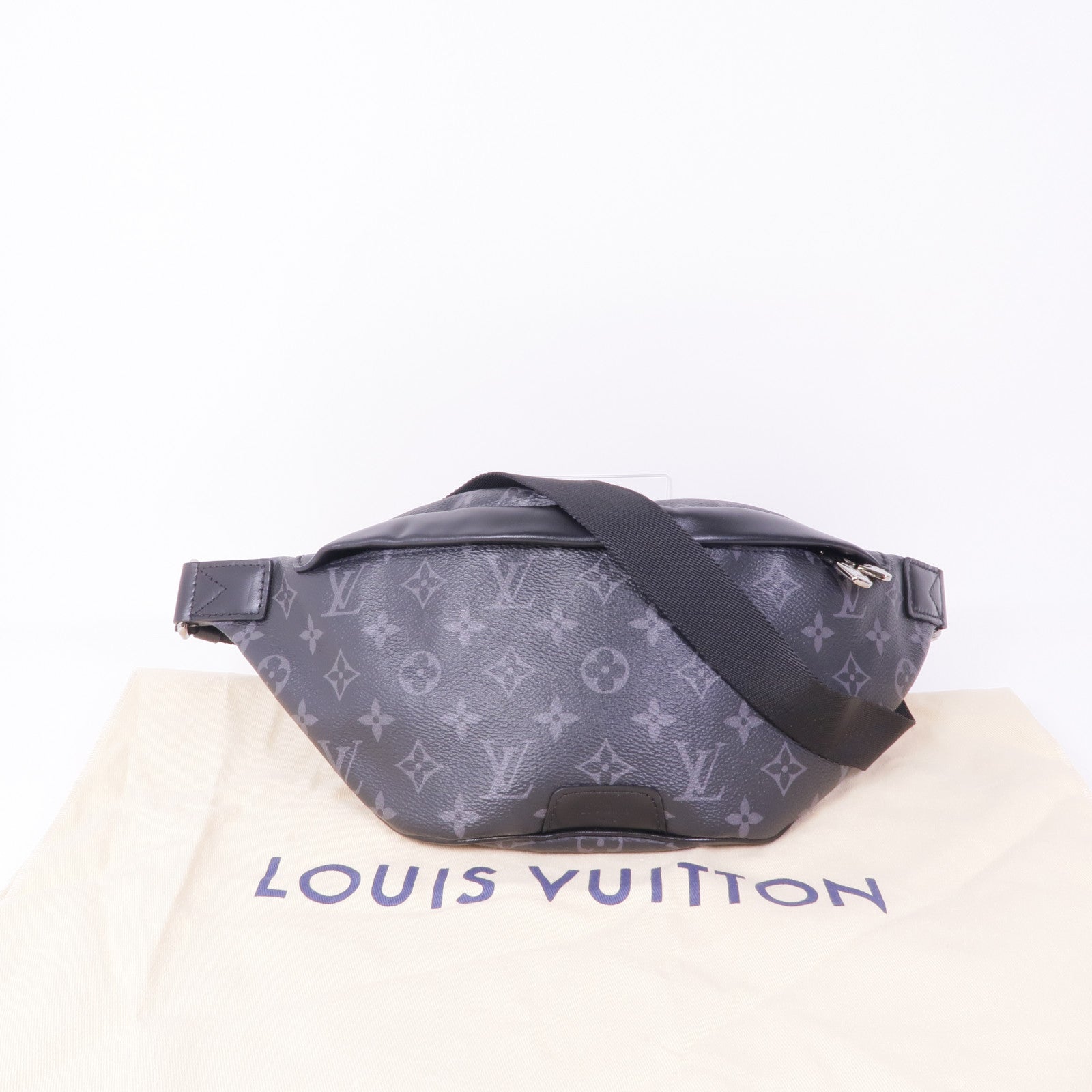 LOUIS VUITTON Monogram Eclipse Discovery斜孭袋