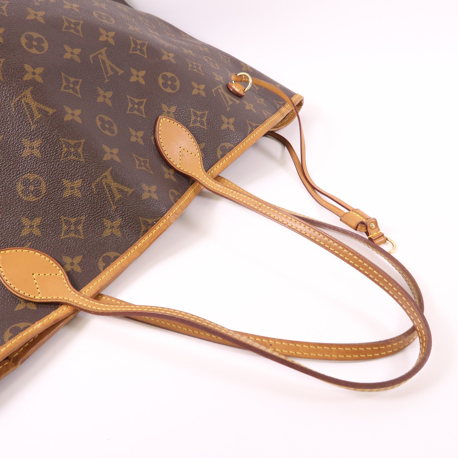 LOUIS VUITTON Monogram Neverfull GM Tote Bag金扣肩背袋