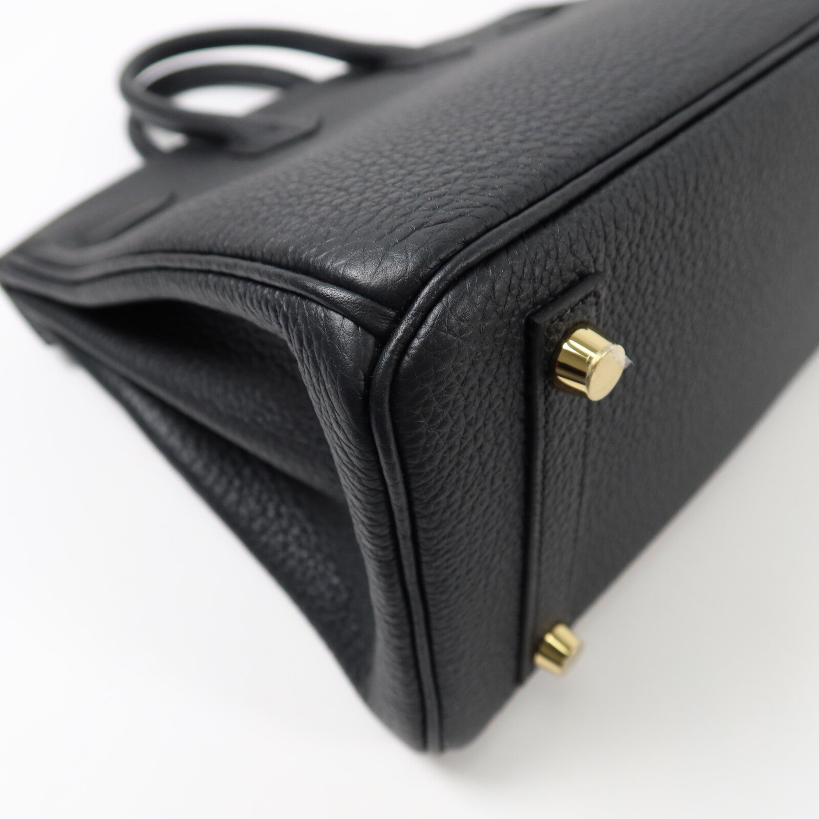 HERMES Togo皮革Birkin 25手挽袋Noir