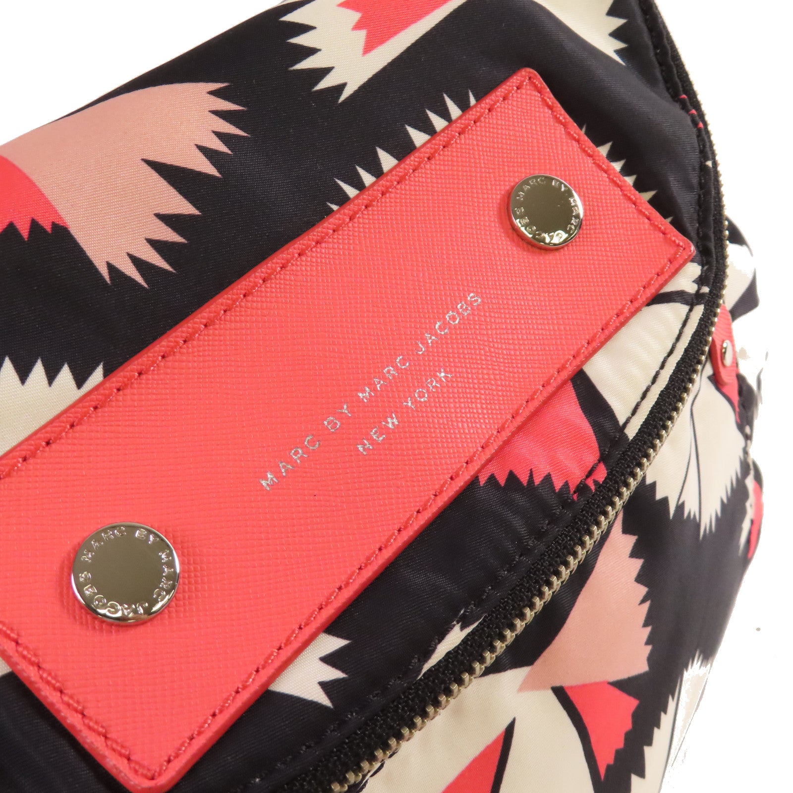 MARC BY MARC JACOBS 【激減優惠】尼龍Shoulder Bag黑色/白色/粉紅色
