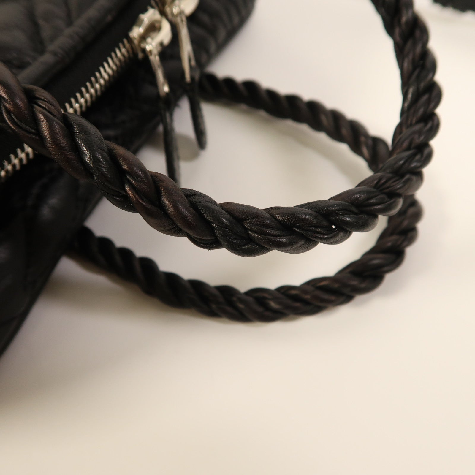 BALENCIAGA 牛皮皮革Blanket Square銀扣手挽肩背兩用袋