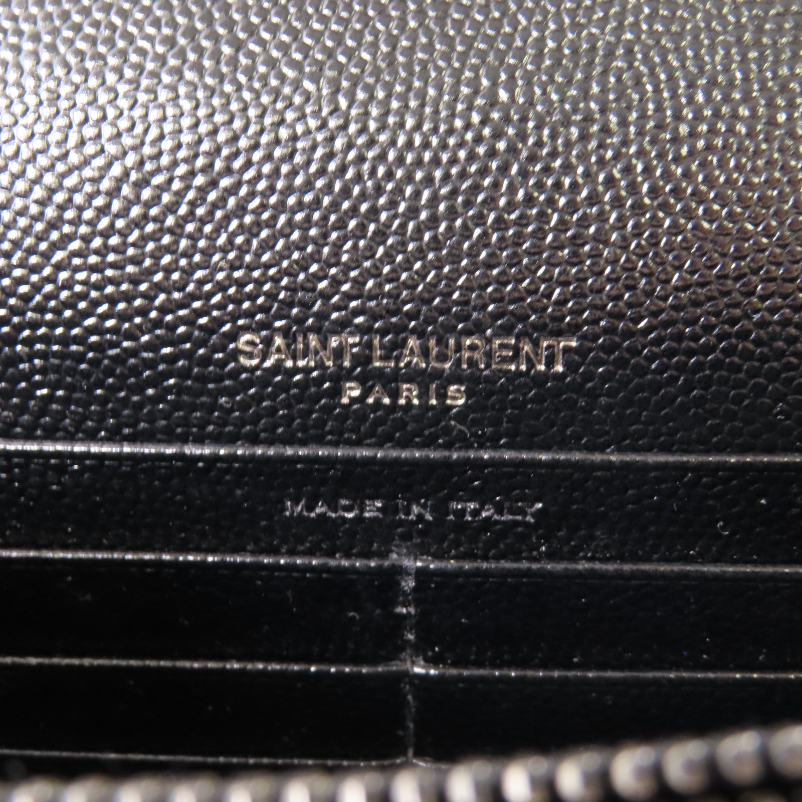 YVES SAINT LAURENT 牛皮皮革Chain Shoulder鏈帶肩背袋