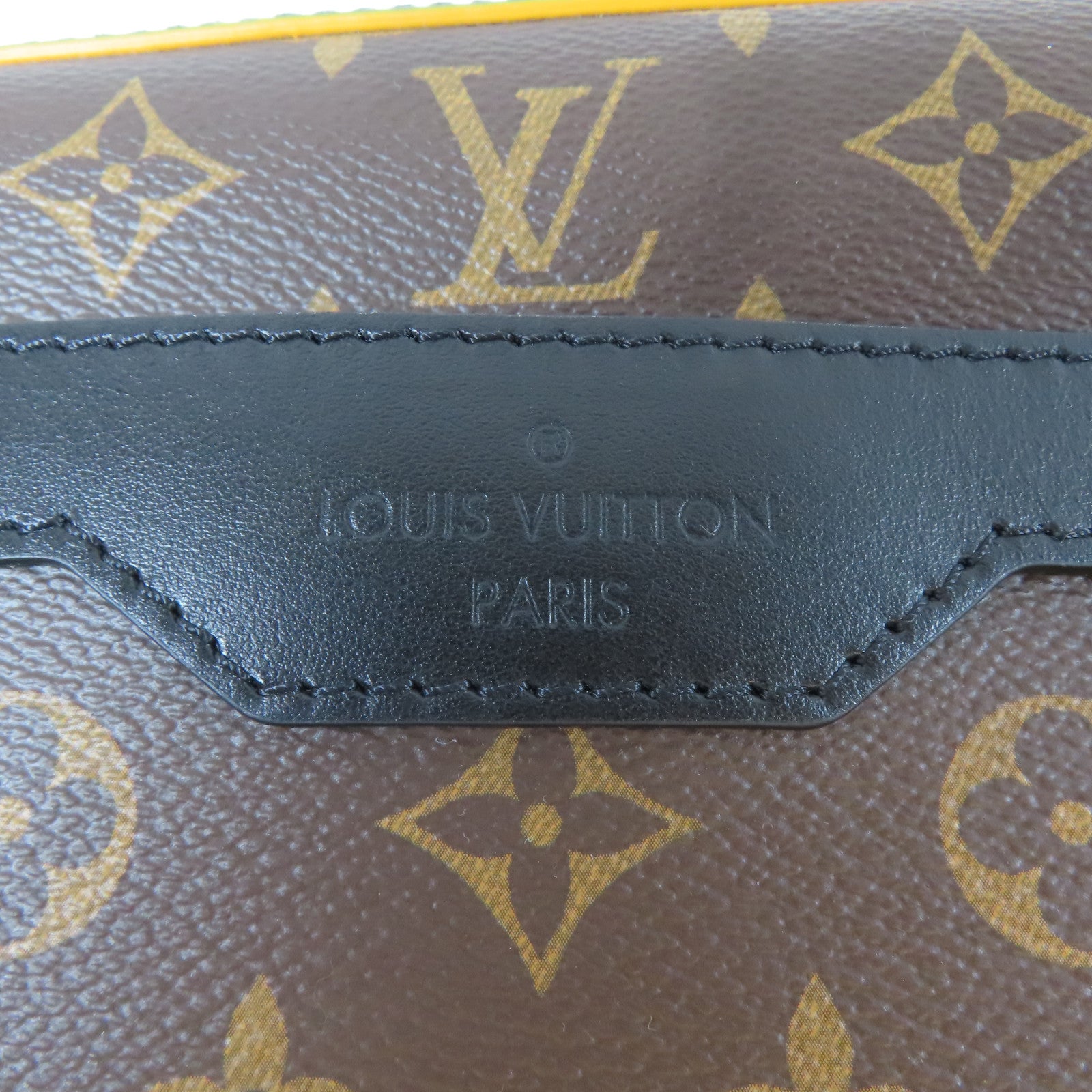 LOUIS VUITTON Monogram Trio肩背袋黑色/啡色