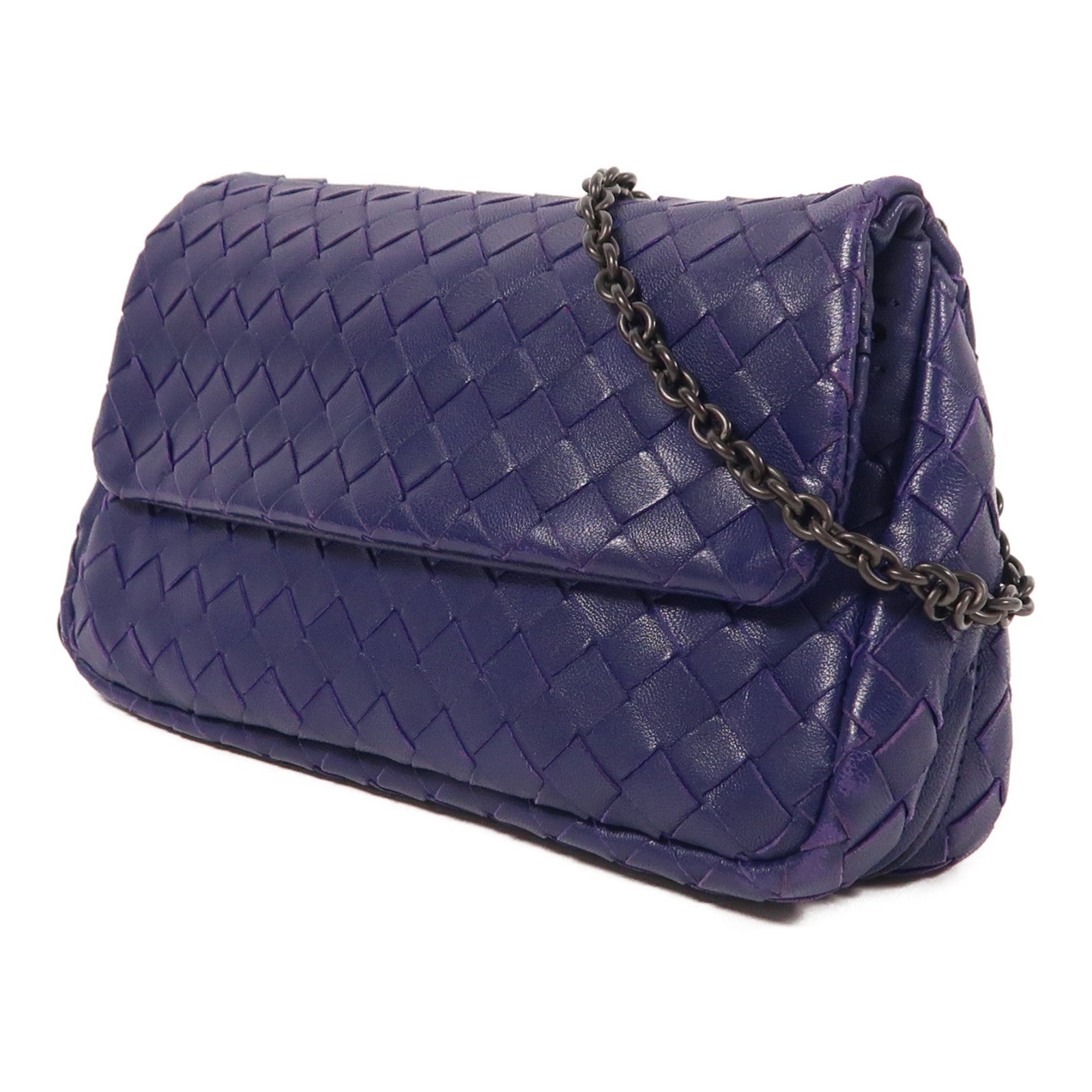 BOTTEGA VENETA 羊皮皮革Chain Shoulder鏈帶肩背袋