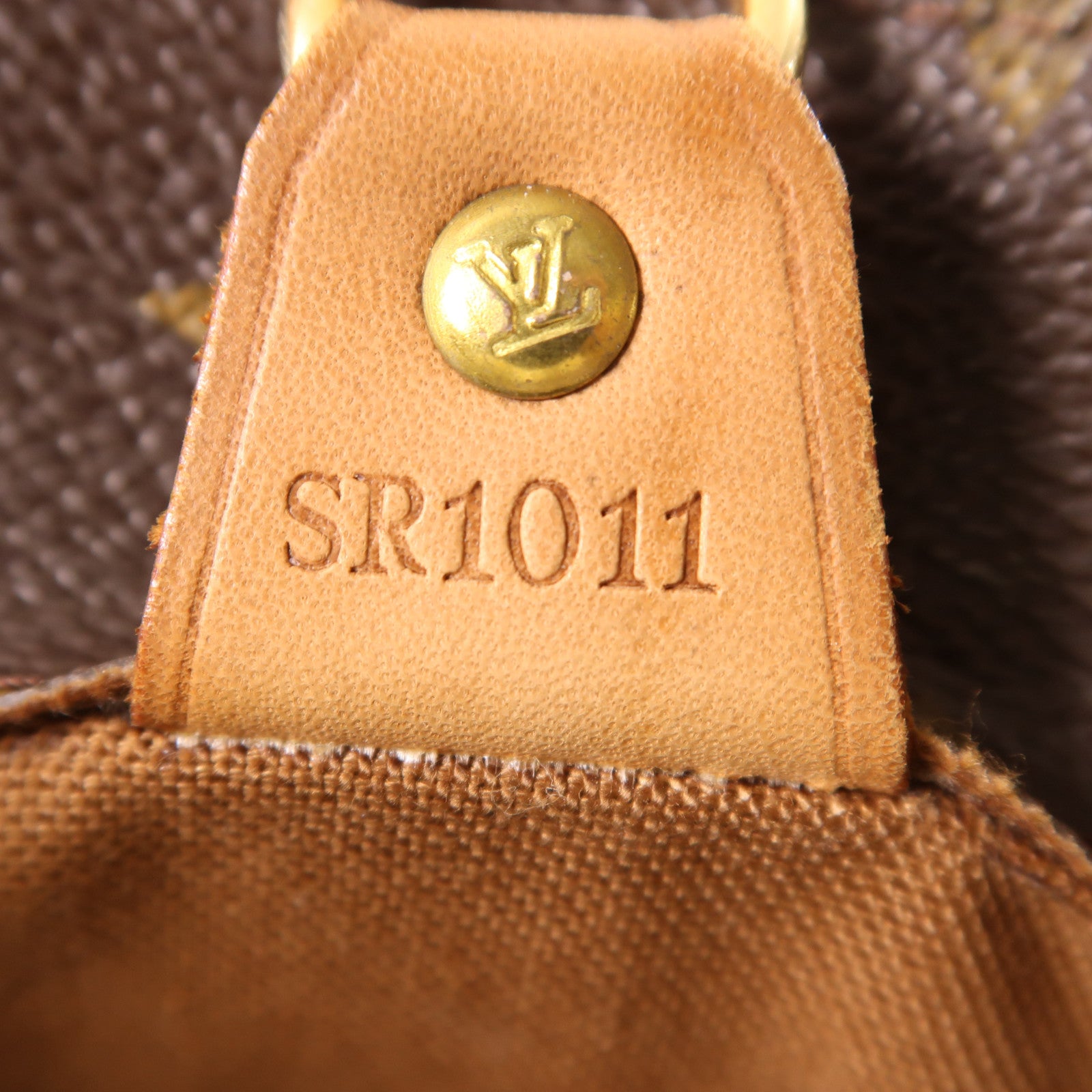 LOUIS VUITTON Monogram Vavin GM金扣肩背袋/手挽袋棕色