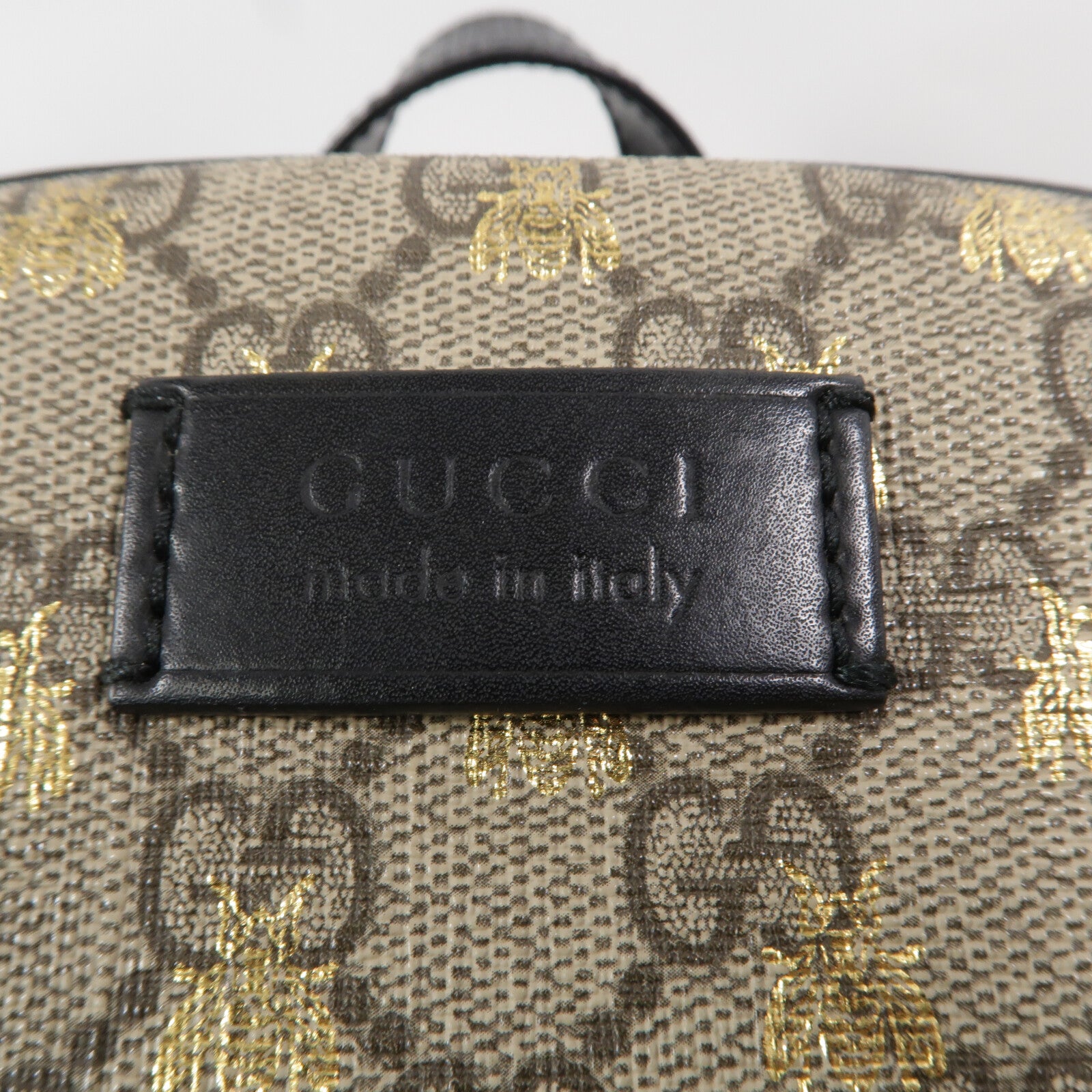 GUCCI 塗層帆布GG Supreme Backpack背包