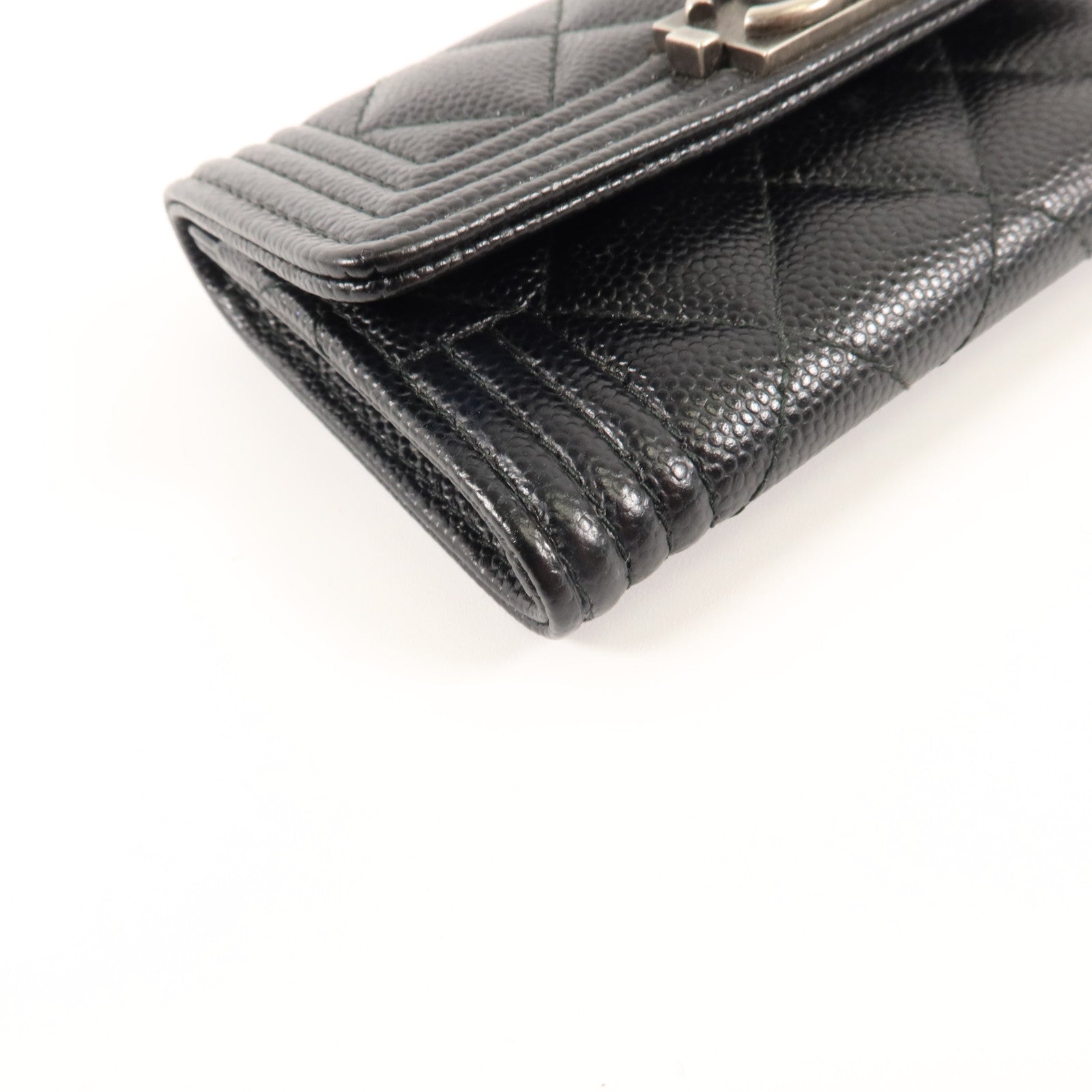 CHANEL 牛皮皮革Boy Card Case卡片套