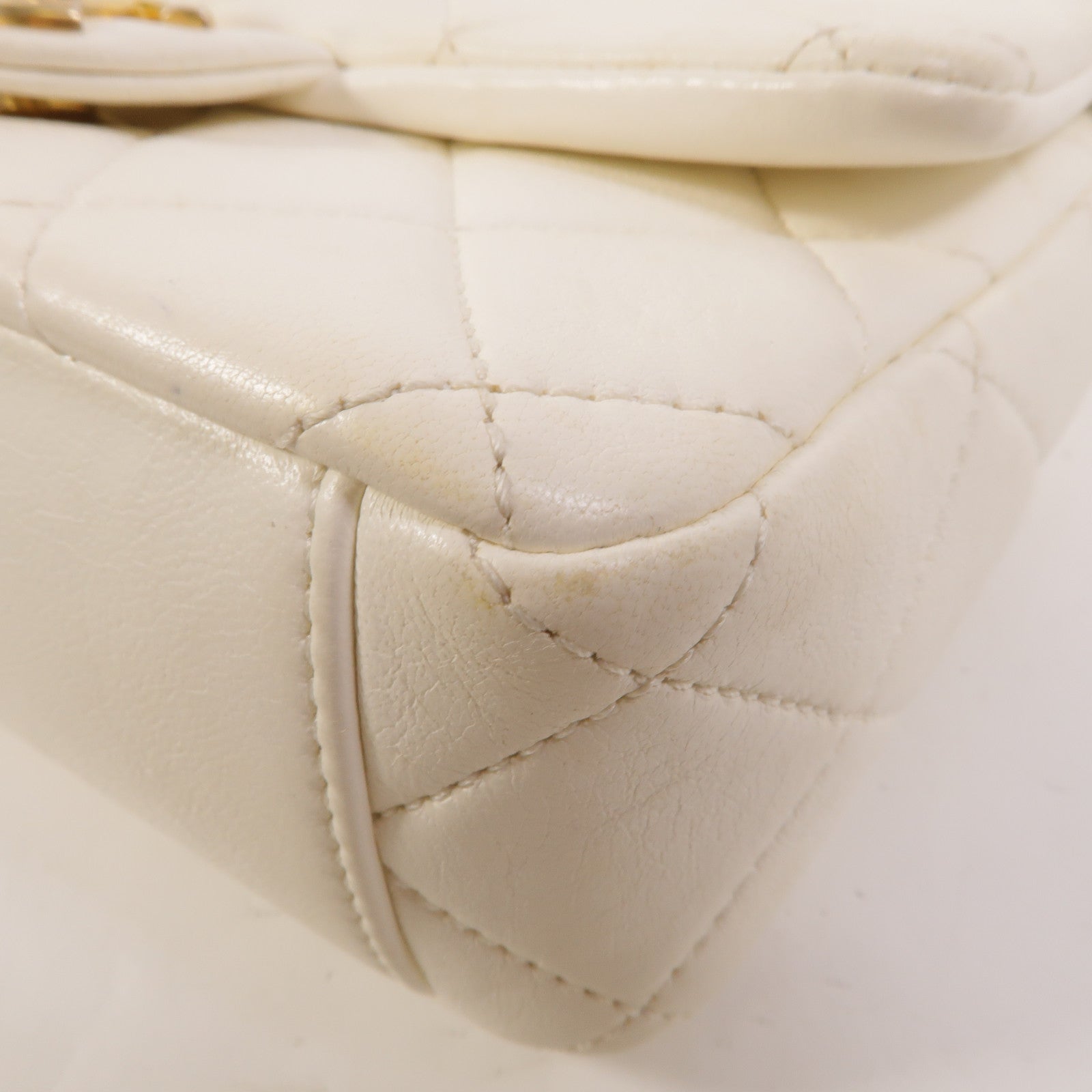 CHANEL 羊皮皮革Mini Flap Bag鏈帶肩背袋
