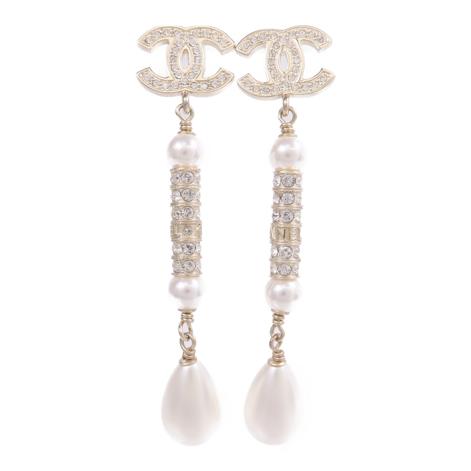 CHANEL PVC/金屬Earrings耳環