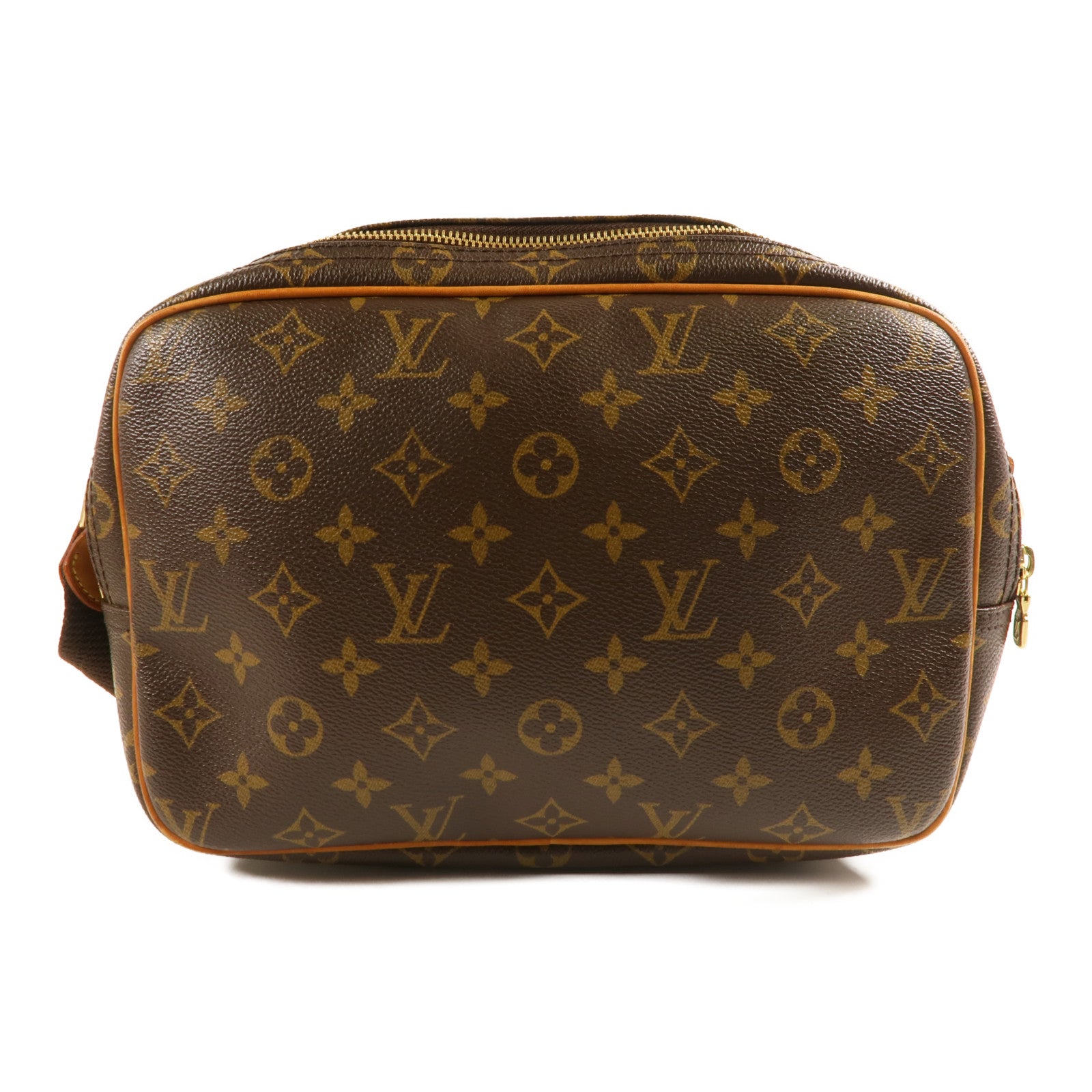 LOUIS VUITTON LV GHW Reporter PM Shoulder Bag M45254 Monogram Brown