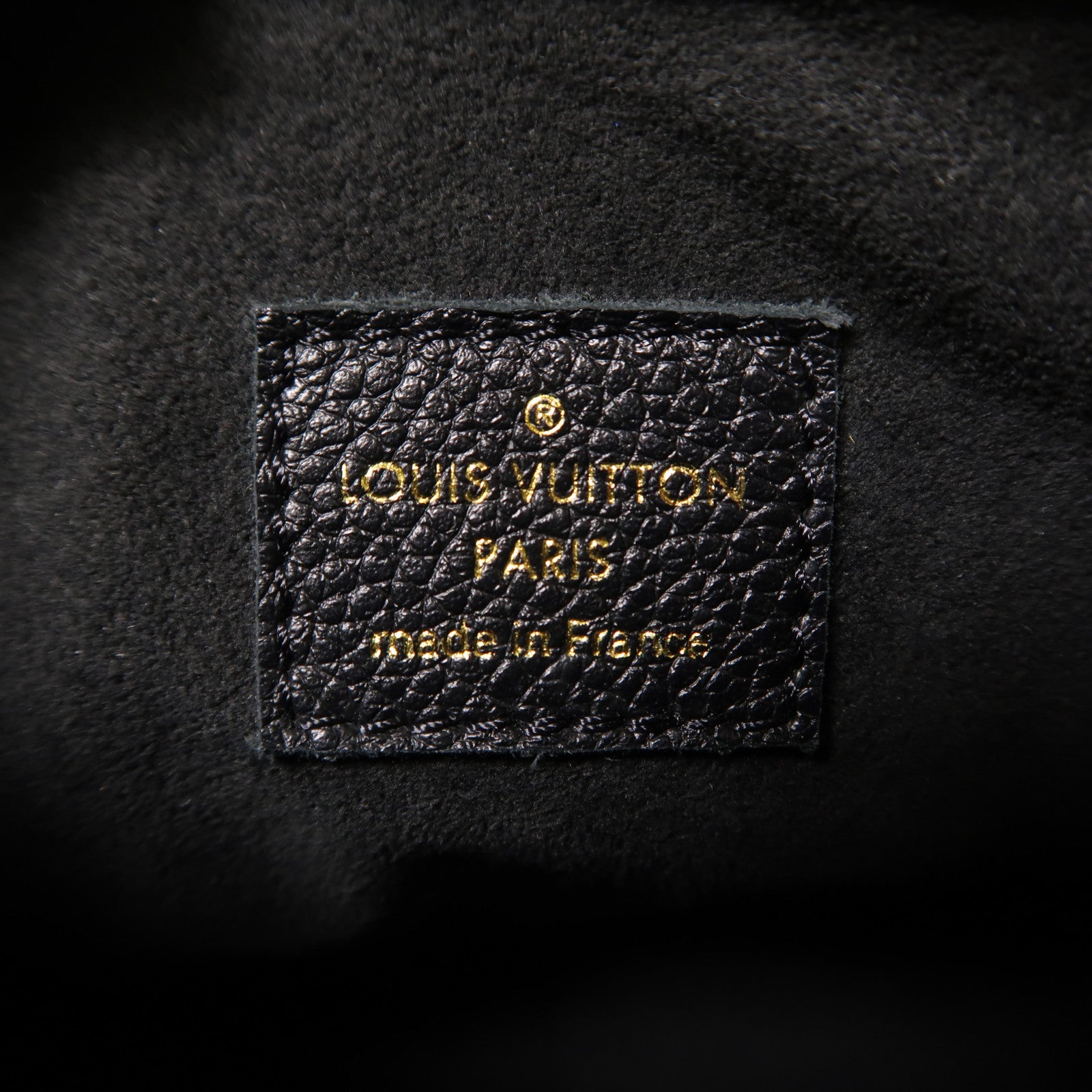 LOUIS VUITTON Monogram Empreinte Nano Speedy金扣手挽肩背兩用袋