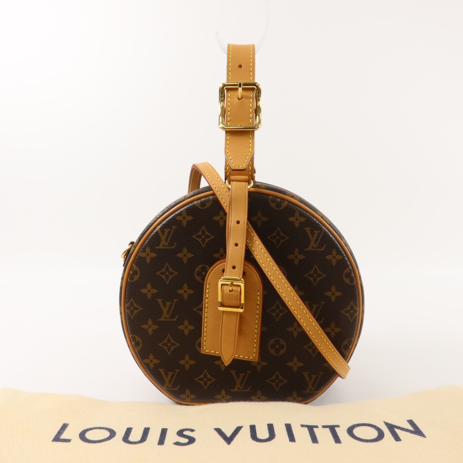 LOUIS VUITTON Monogram Petite Boite Chapeau手挽肩背兩用袋