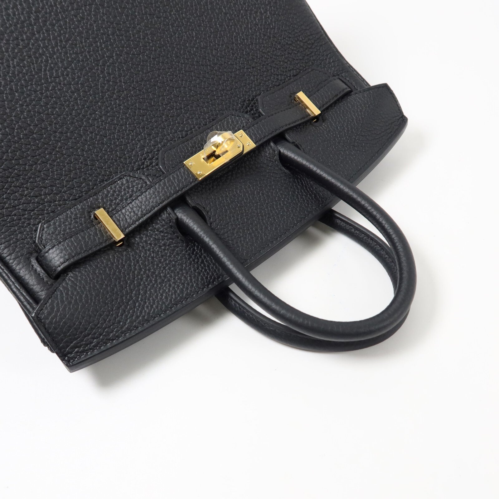 HERMES Togo皮革Birkin 25手挽袋Noir