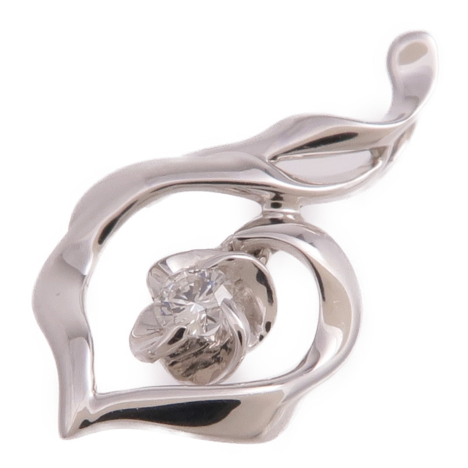 JEWELRY 【激減優惠】18K白金Diamond Pentant鑽石吊墜