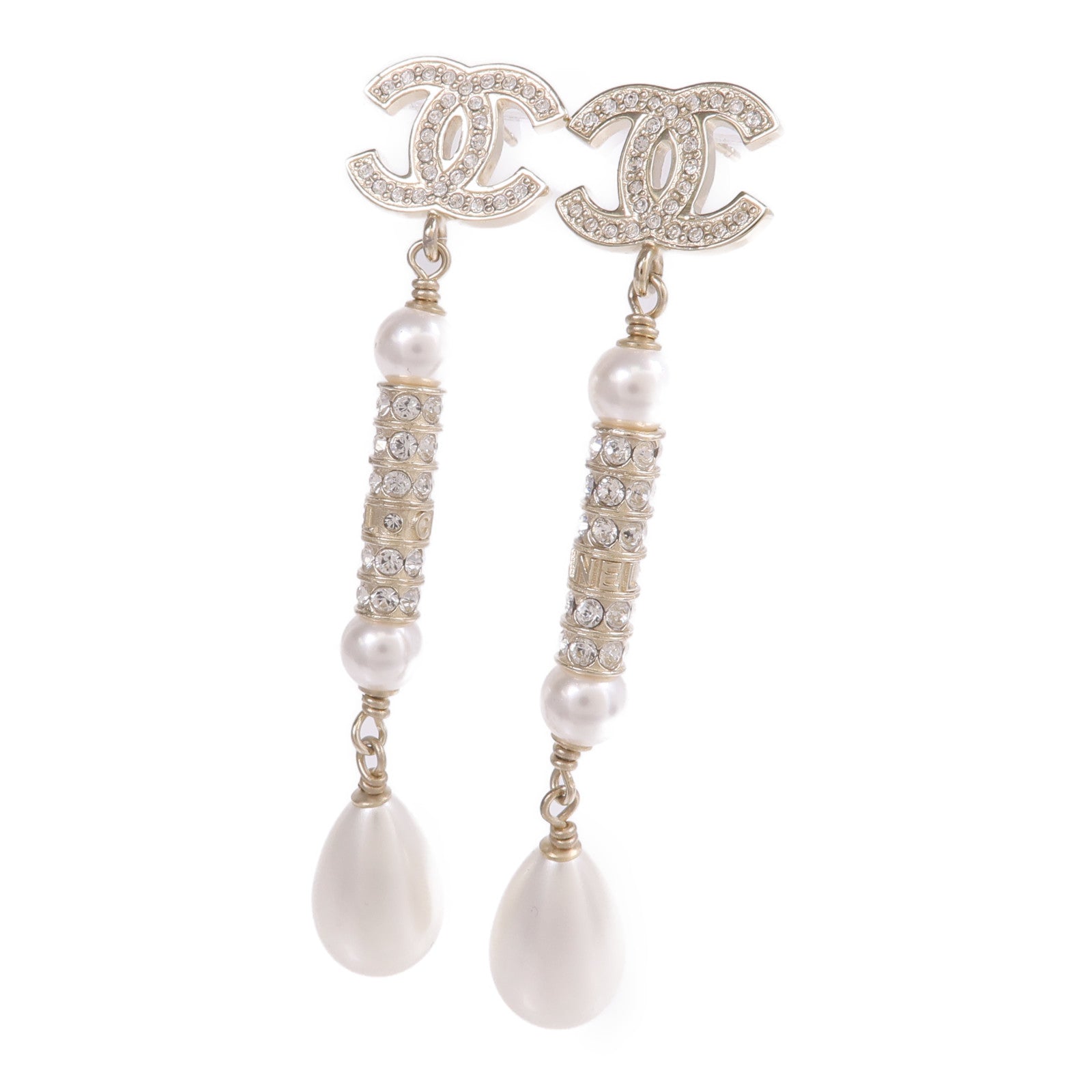 CHANEL PVC/金屬Earrings耳環