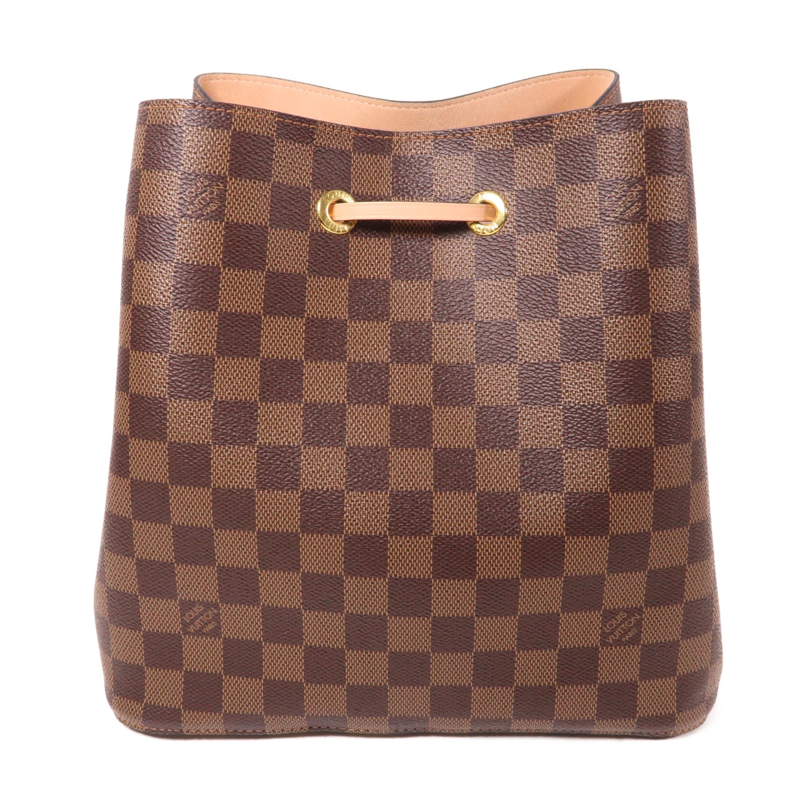 LOUIS VUITTON Damier Neo Noe金扣肩背袋啡色