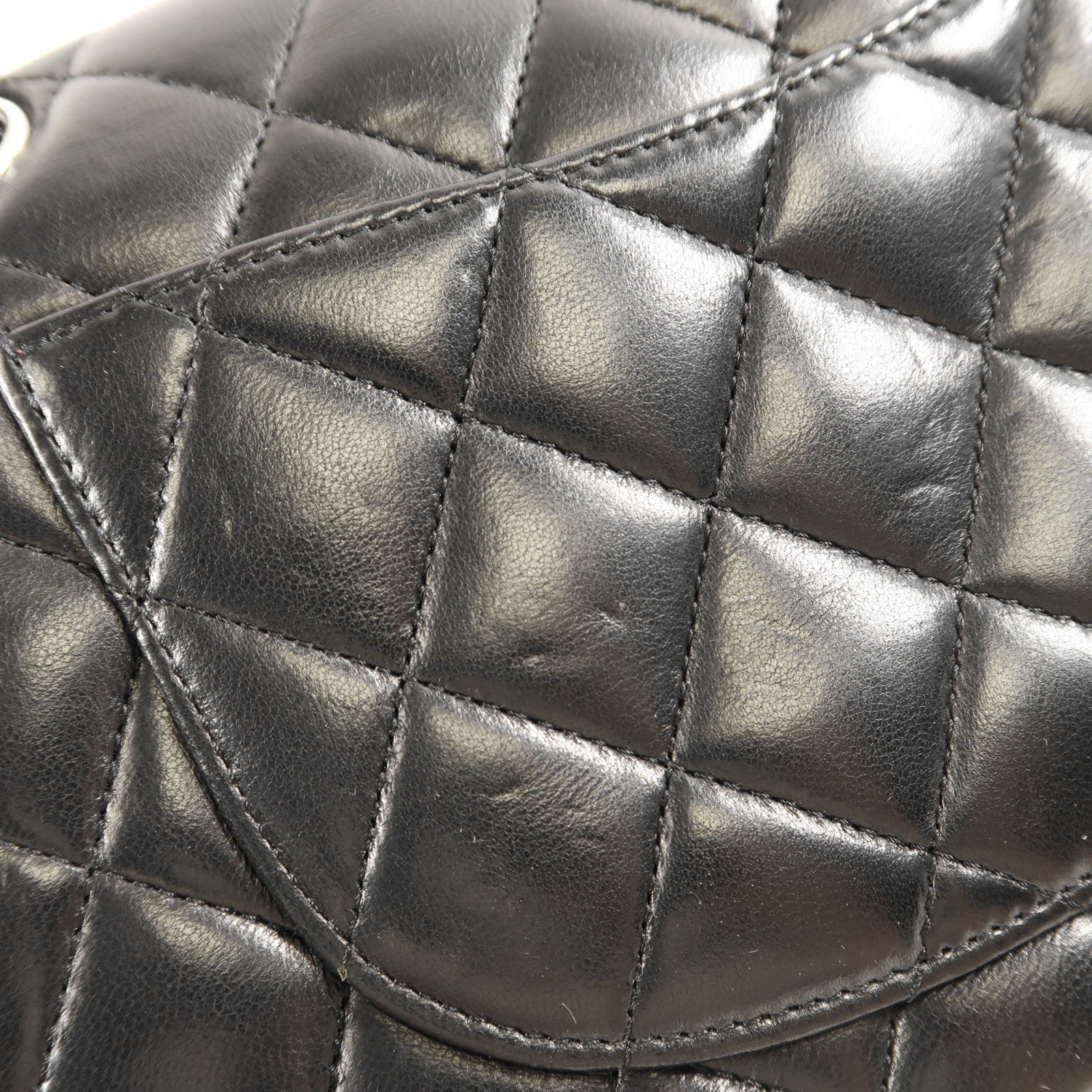 CHANEL 羊皮皮革Classic 23銀扣鏈帶肩背袋