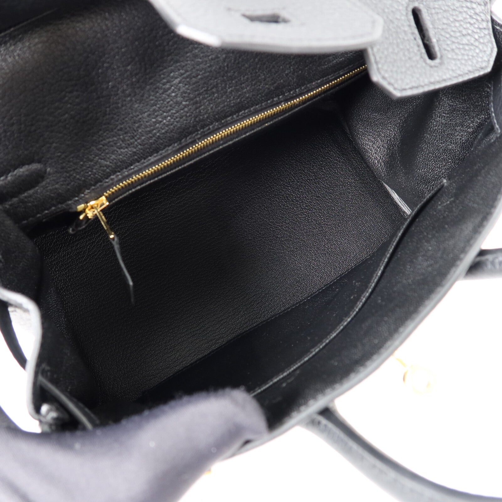 HERMES Togo皮革Birkin 25手挽袋Noir
