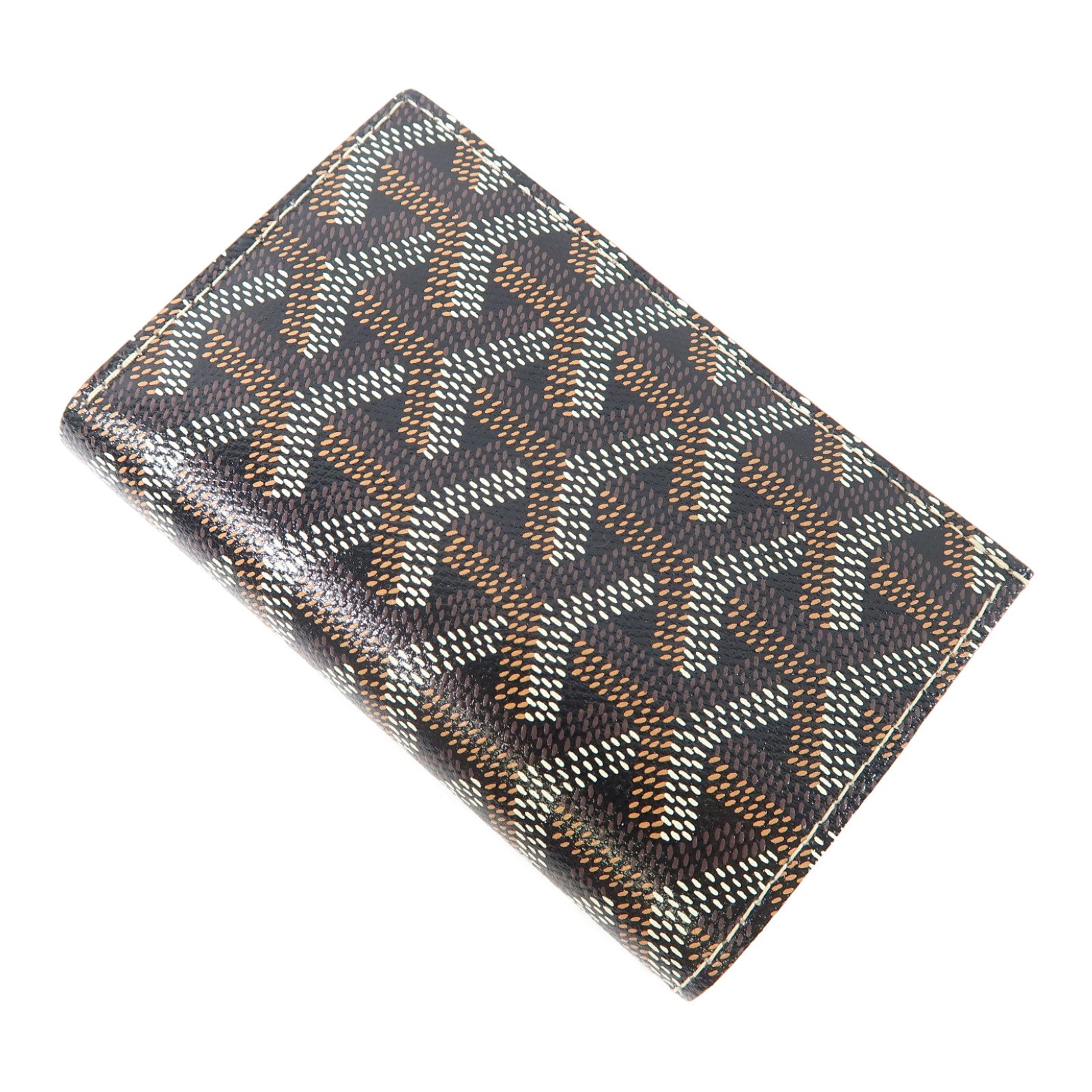 GOYARD 塗層帆布ST Pierre Card Case卡片套黑色/啡色