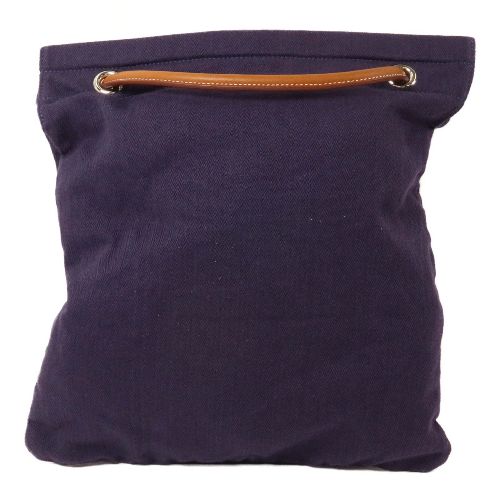 HERMES 帆布Aline肩背袋Blue/Brown