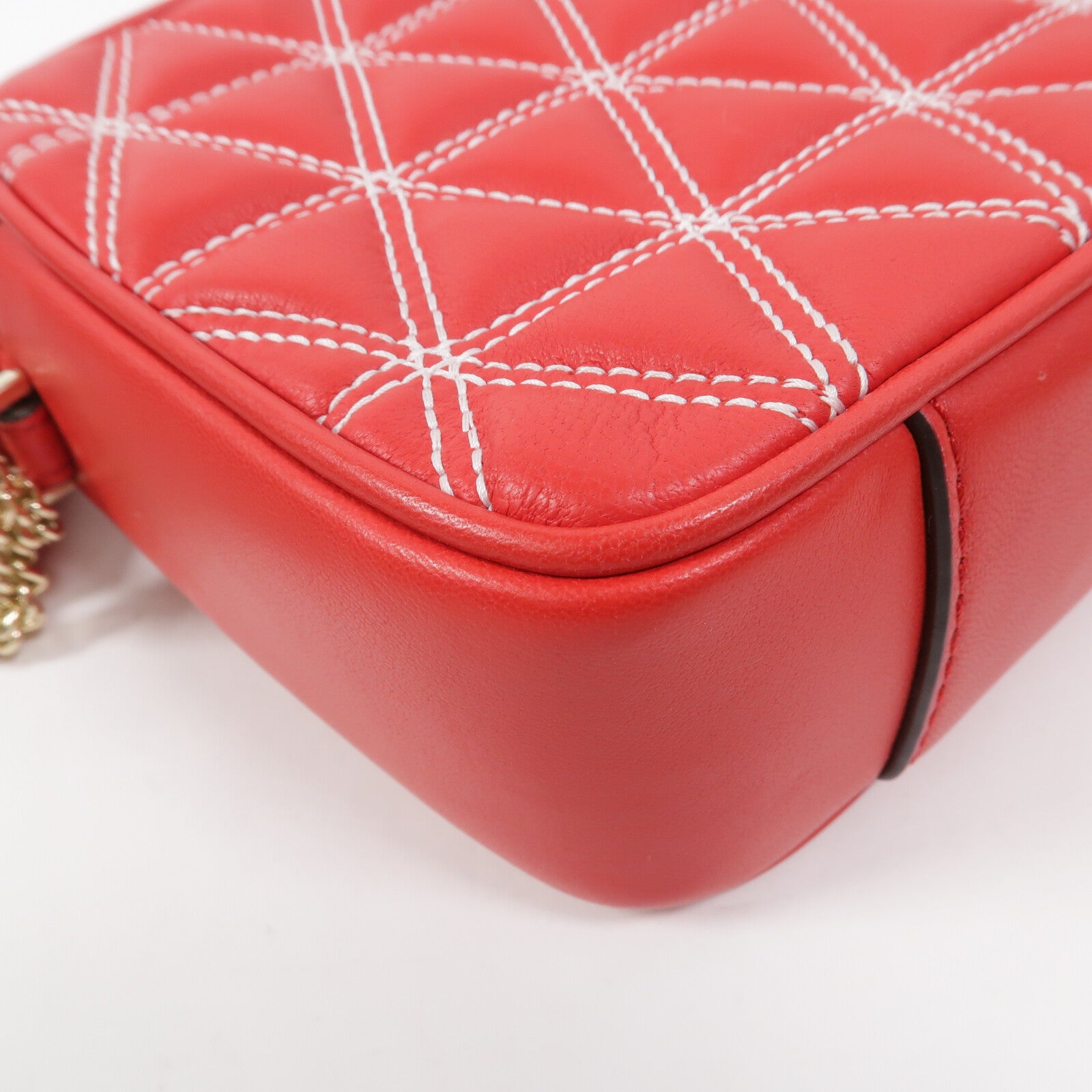 Michael Kors 牛皮皮革Ginny Leather Crossbody Bag肩背袋