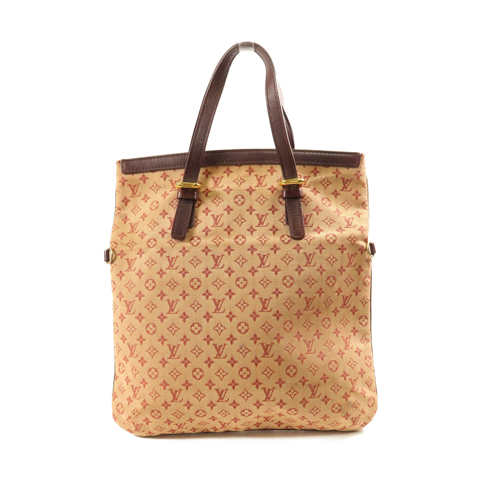 LOUIS VUITTON Monogram Mini Framcoise金扣手挽袋