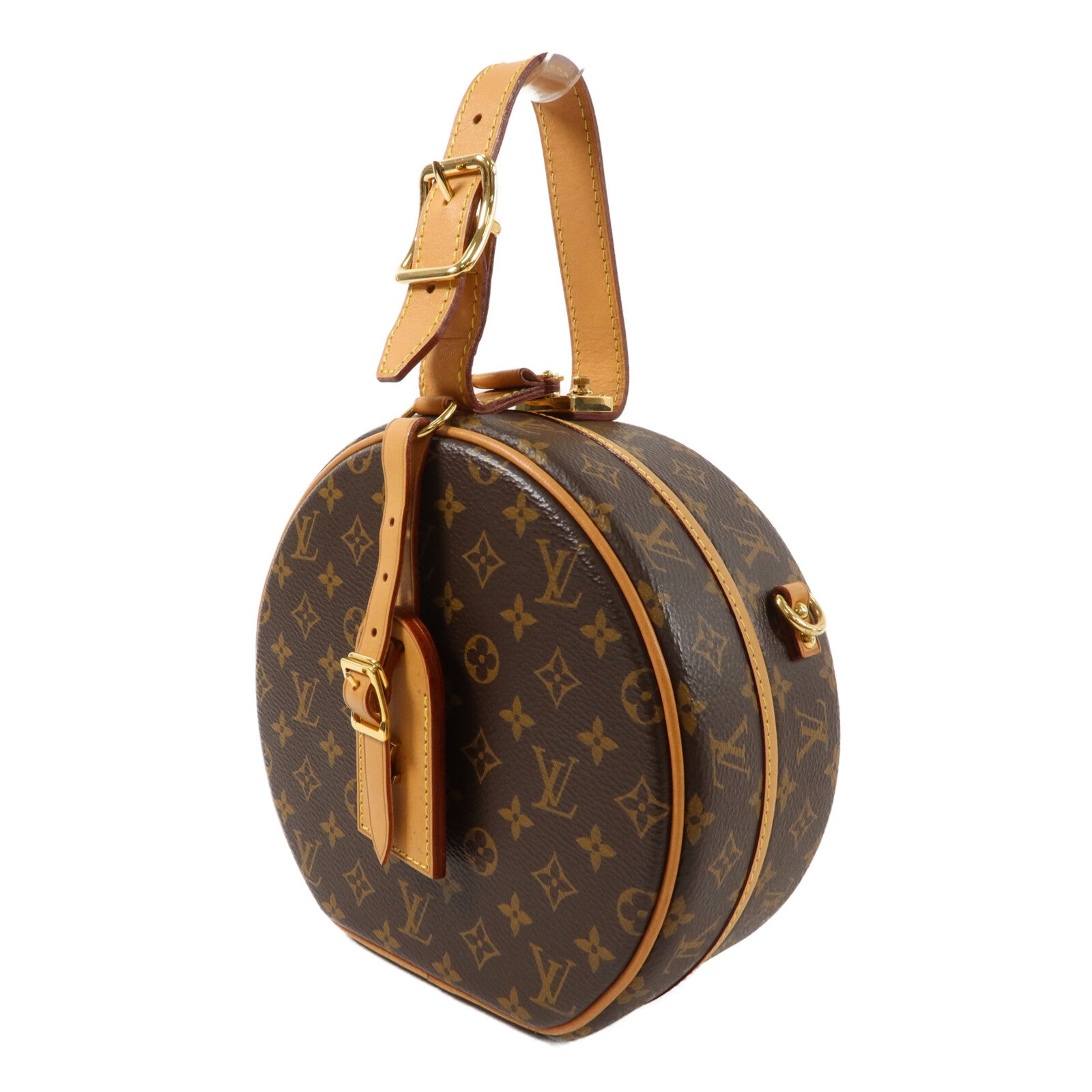 LOUIS VUITTON Monogram Petite Boite Chapeau手挽肩背兩用袋