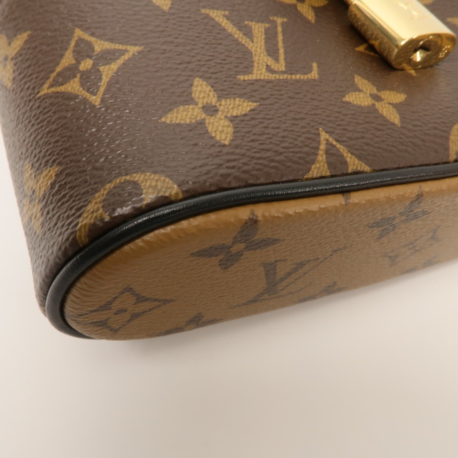 LOUIS VUITTON Monogram Reverse Vanity Chain Pouch手挽肩背兩用袋