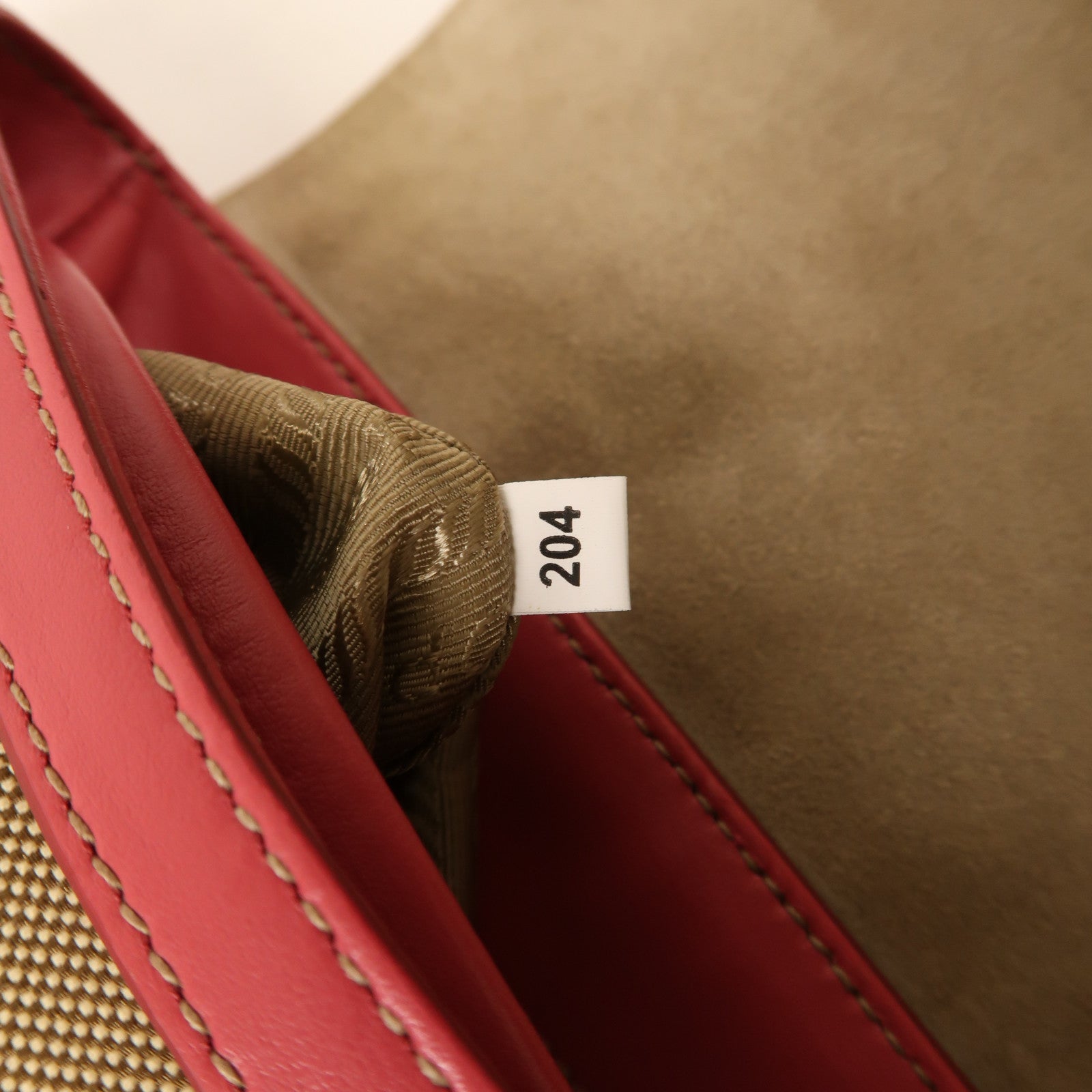 PRADA 帆布Corsaire Cloth Crossbody金扣肩背袋