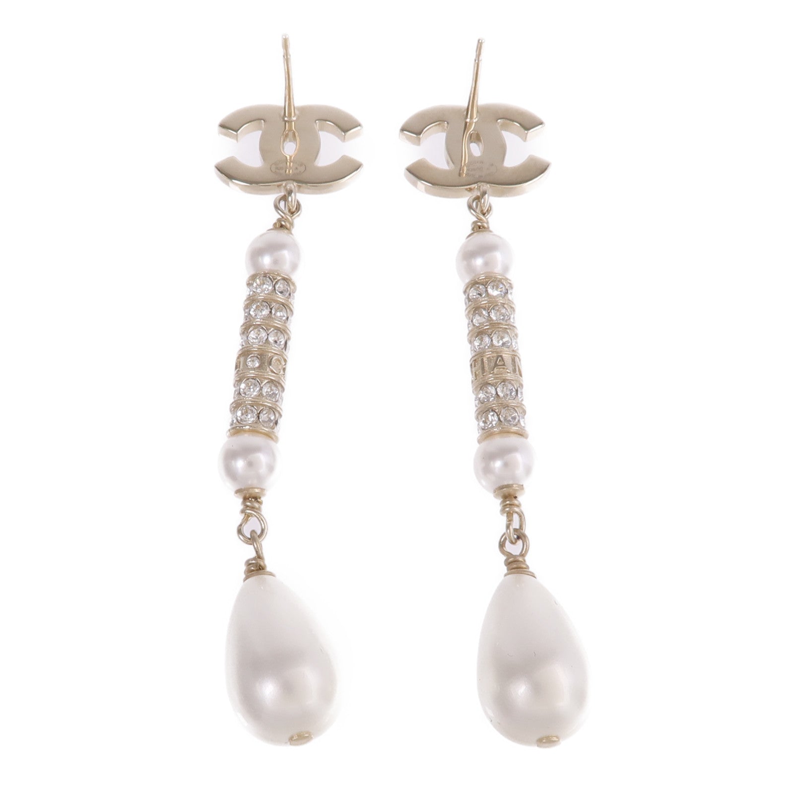 CHANEL PVC/金屬Earrings耳環